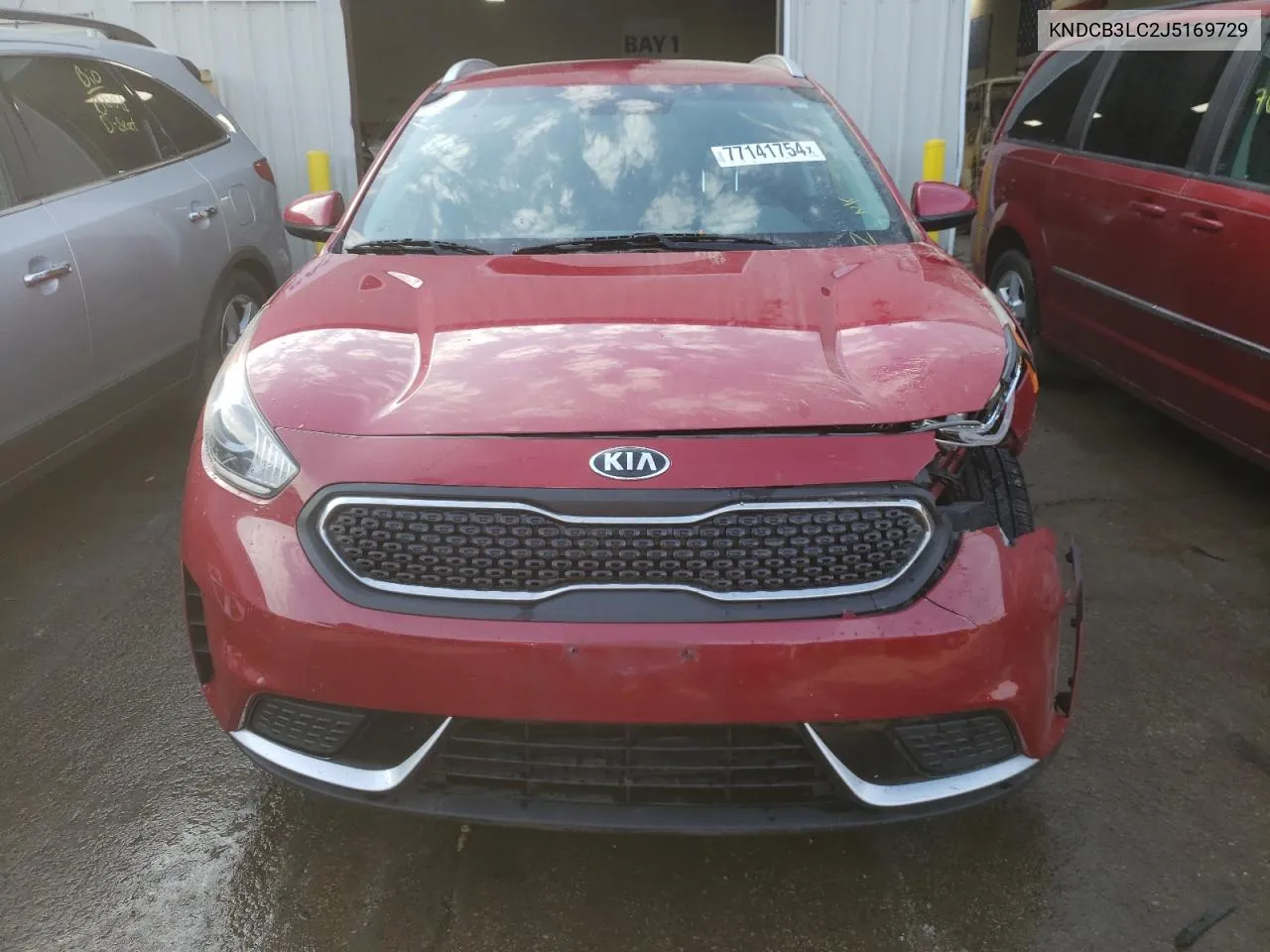 2018 Kia Niro Fe VIN: KNDCB3LC2J5169729 Lot: 77141754