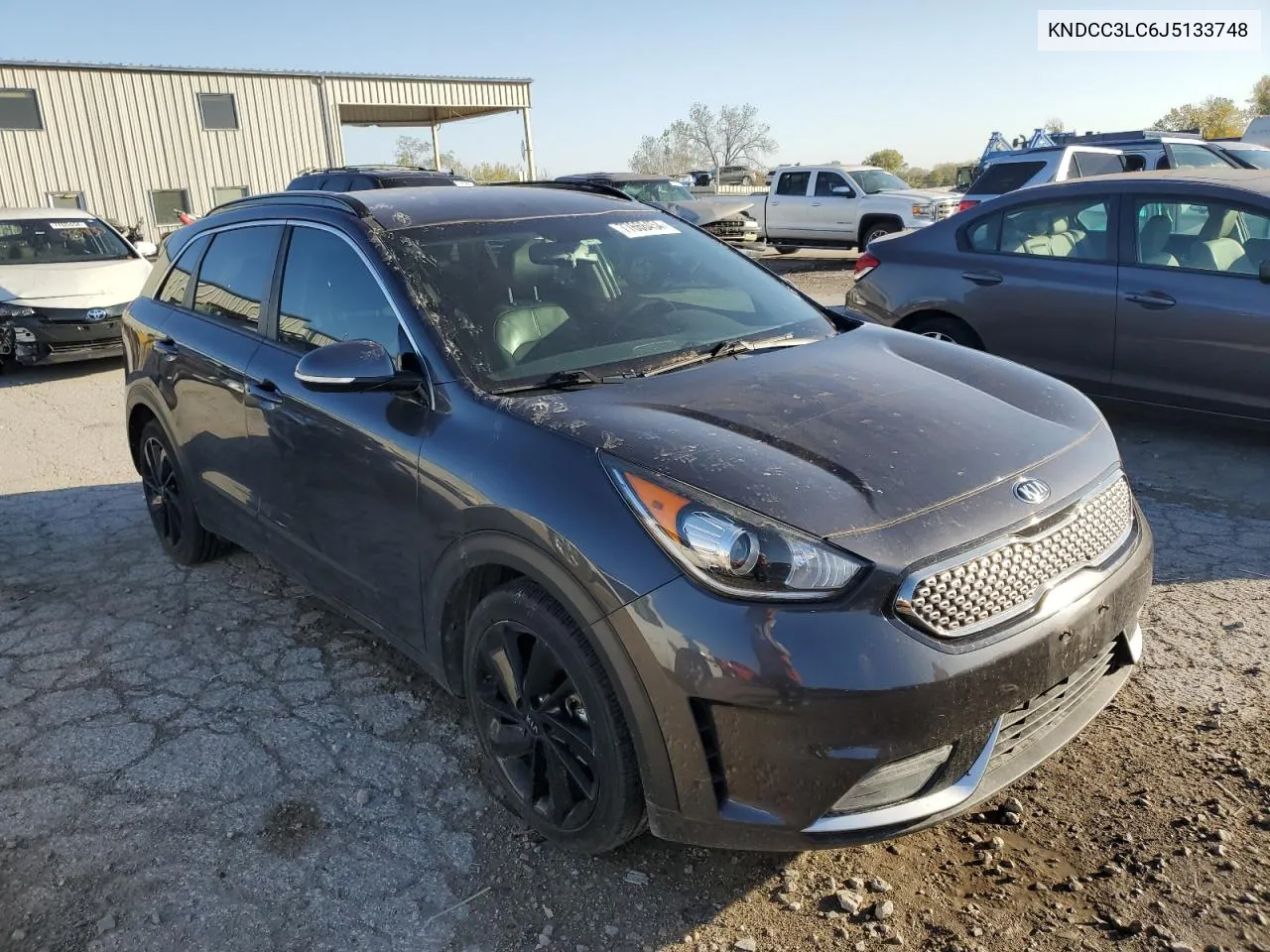 2018 Kia Niro Ex VIN: KNDCC3LC6J5133748 Lot: 77666454