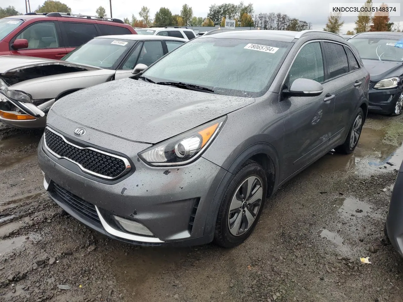 2018 Kia Niro Ex VIN: KNDCC3LC0J5148374 Lot: 78065794