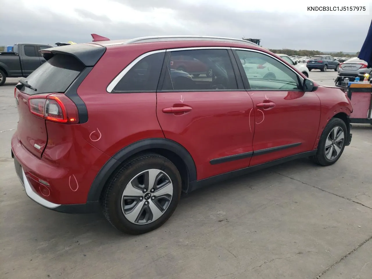 2018 Kia Niro Fe VIN: KNDCB3LC1J5157975 Lot: 78387084