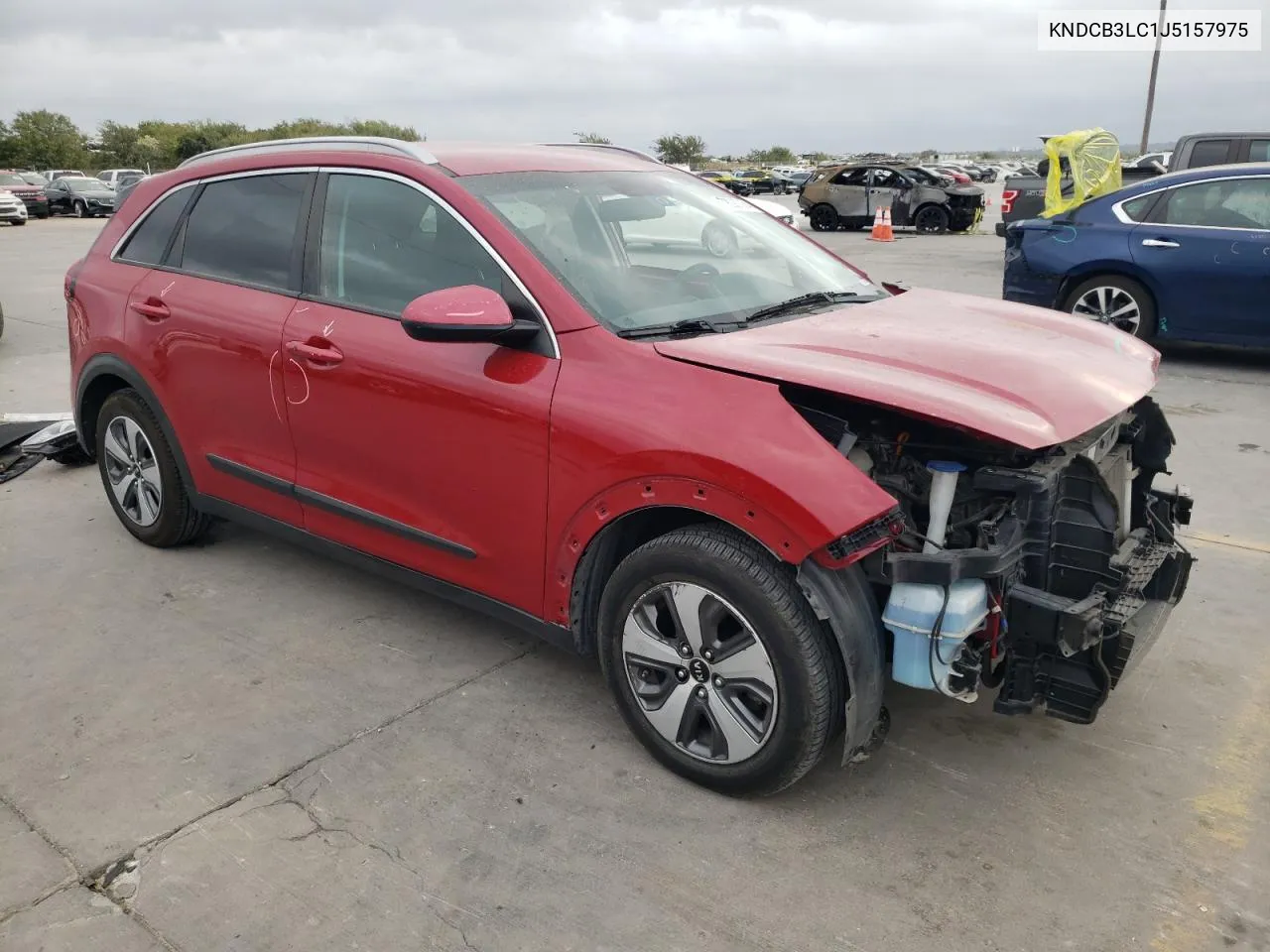 2018 Kia Niro Fe VIN: KNDCB3LC1J5157975 Lot: 78387084