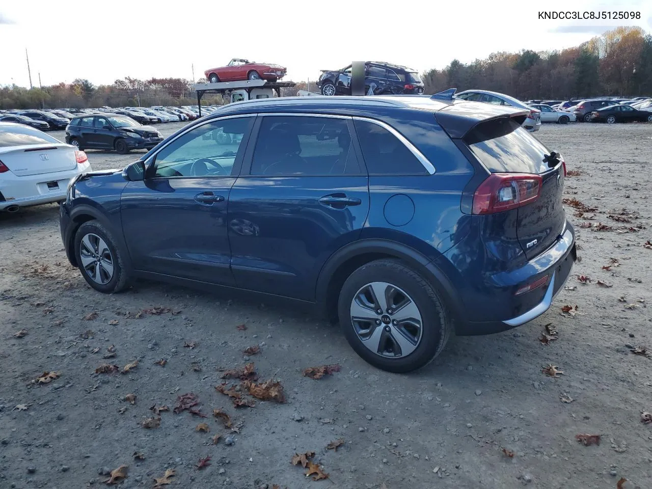 2018 Kia Niro Ex VIN: KNDCC3LC8J5125098 Lot: 78474564