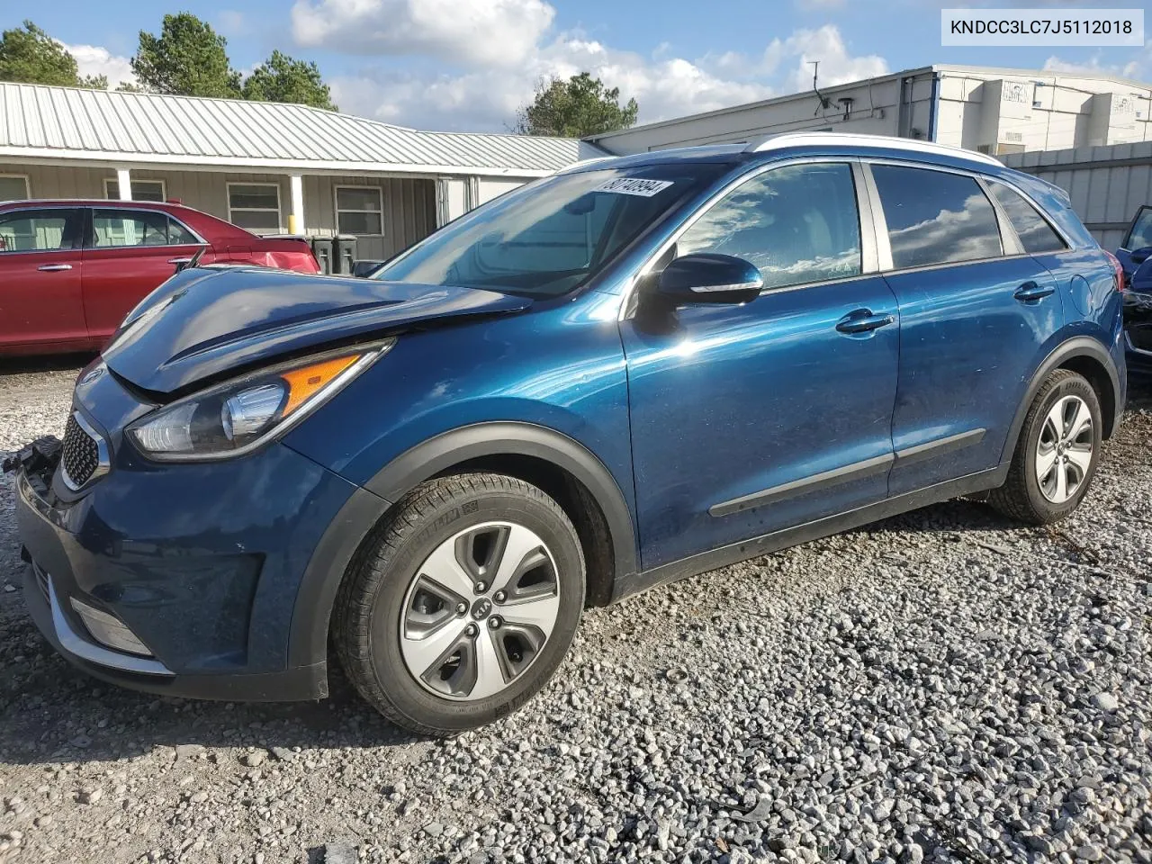 2018 Kia Niro Ex VIN: KNDCC3LC7J5112018 Lot: 80740994