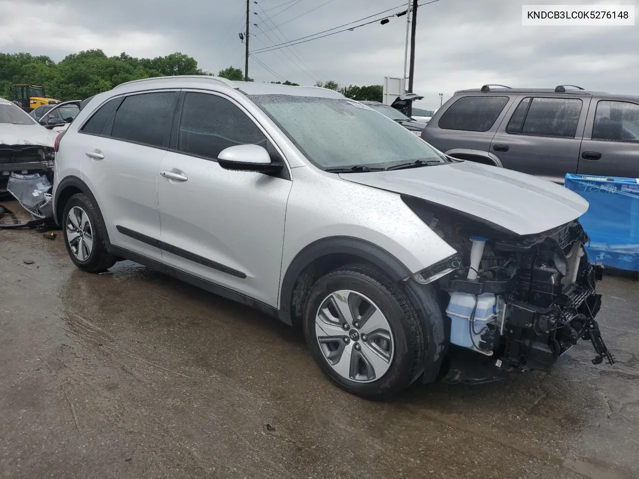 2019 Kia Niro Fe VIN: KNDCB3LC0K5276148 Lot: 53754714