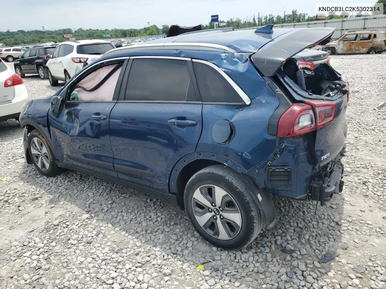 2019 Kia Niro Fe VIN: KNDCB3LC2K5302314 Lot: 57174444