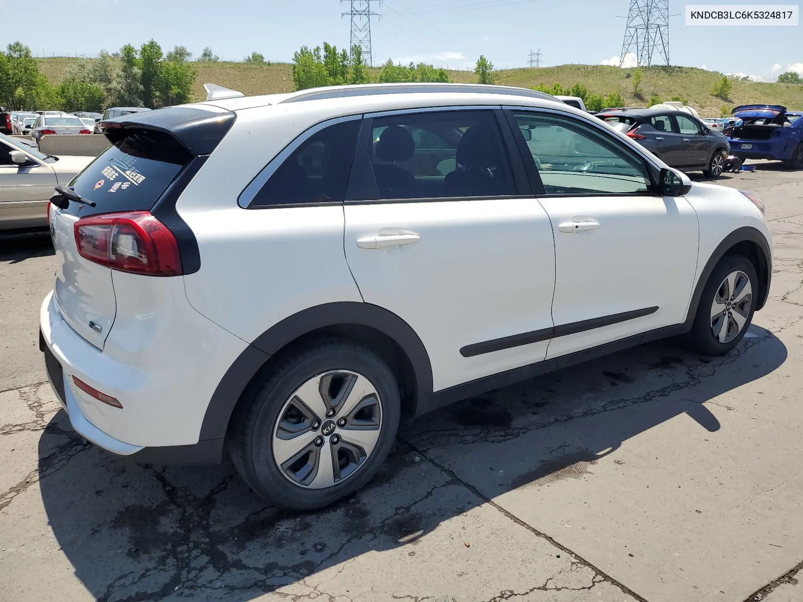 2019 Kia Niro Fe VIN: KNDCB3LC6K5324817 Lot: 57293294