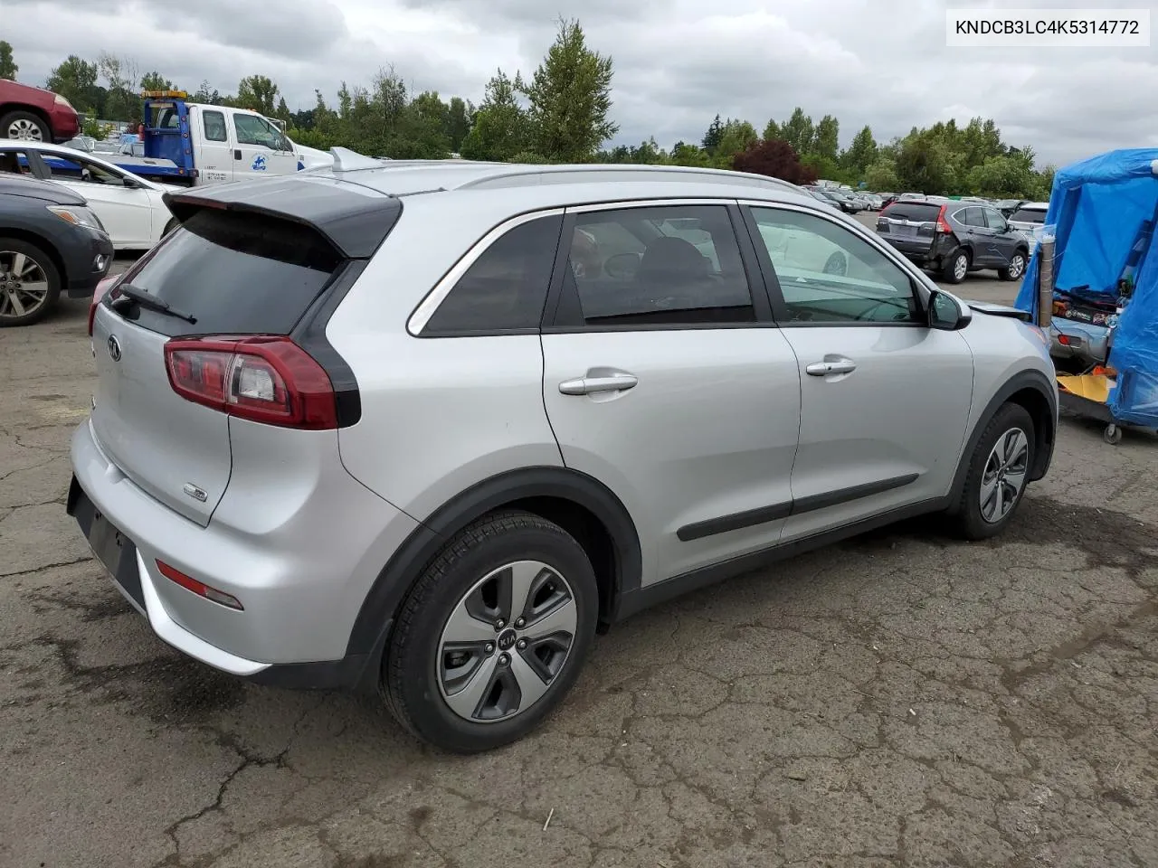 2019 Kia Niro Fe VIN: KNDCB3LC4K5314772 Lot: 59376894