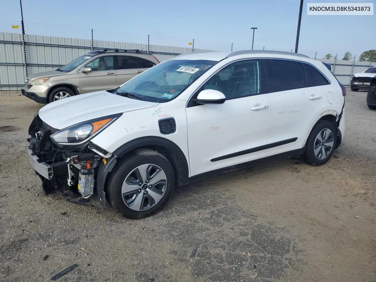 KNDCM3LD8K5343873 2019 Kia Niro Lx