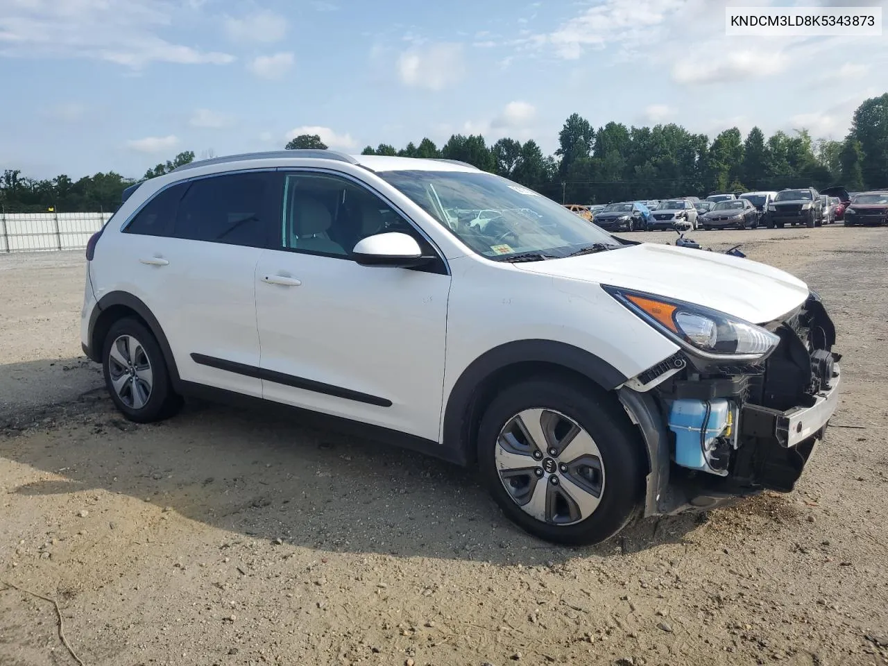 KNDCM3LD8K5343873 2019 Kia Niro Lx