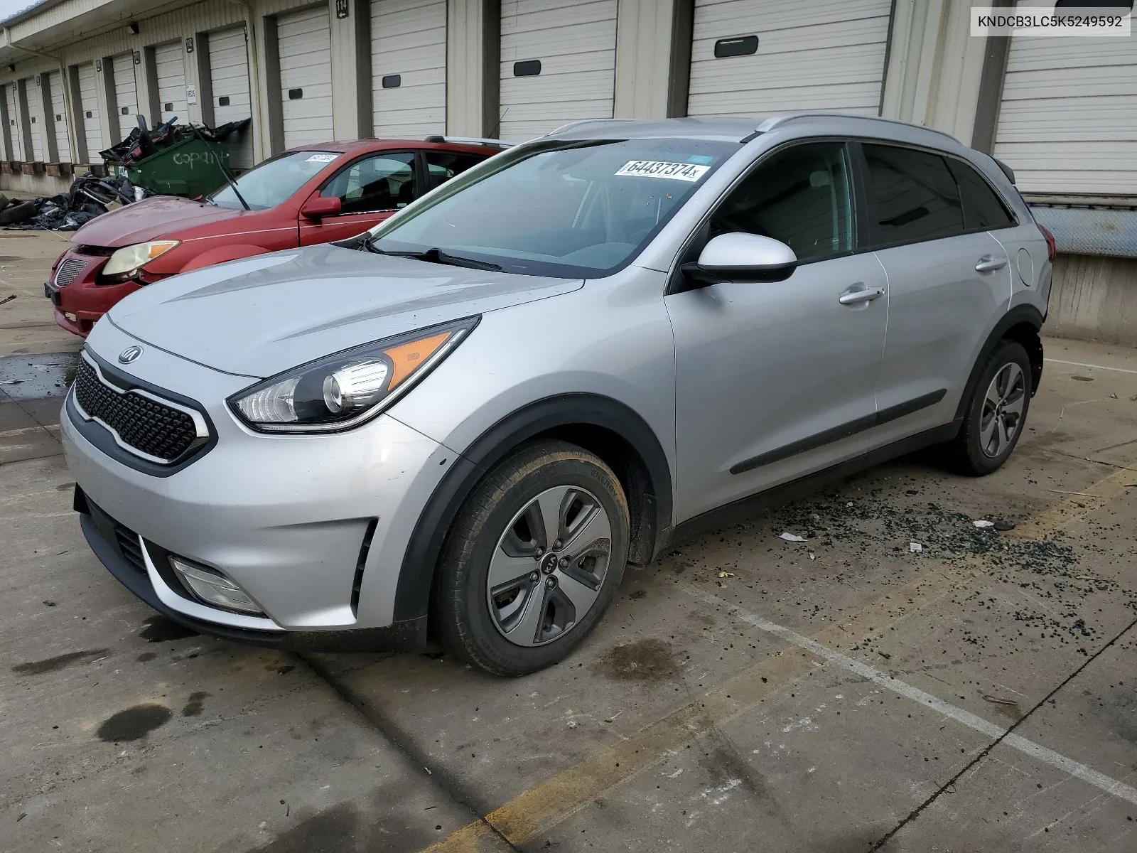 2019 Kia Niro Fe VIN: KNDCB3LC5K5249592 Lot: 64437374