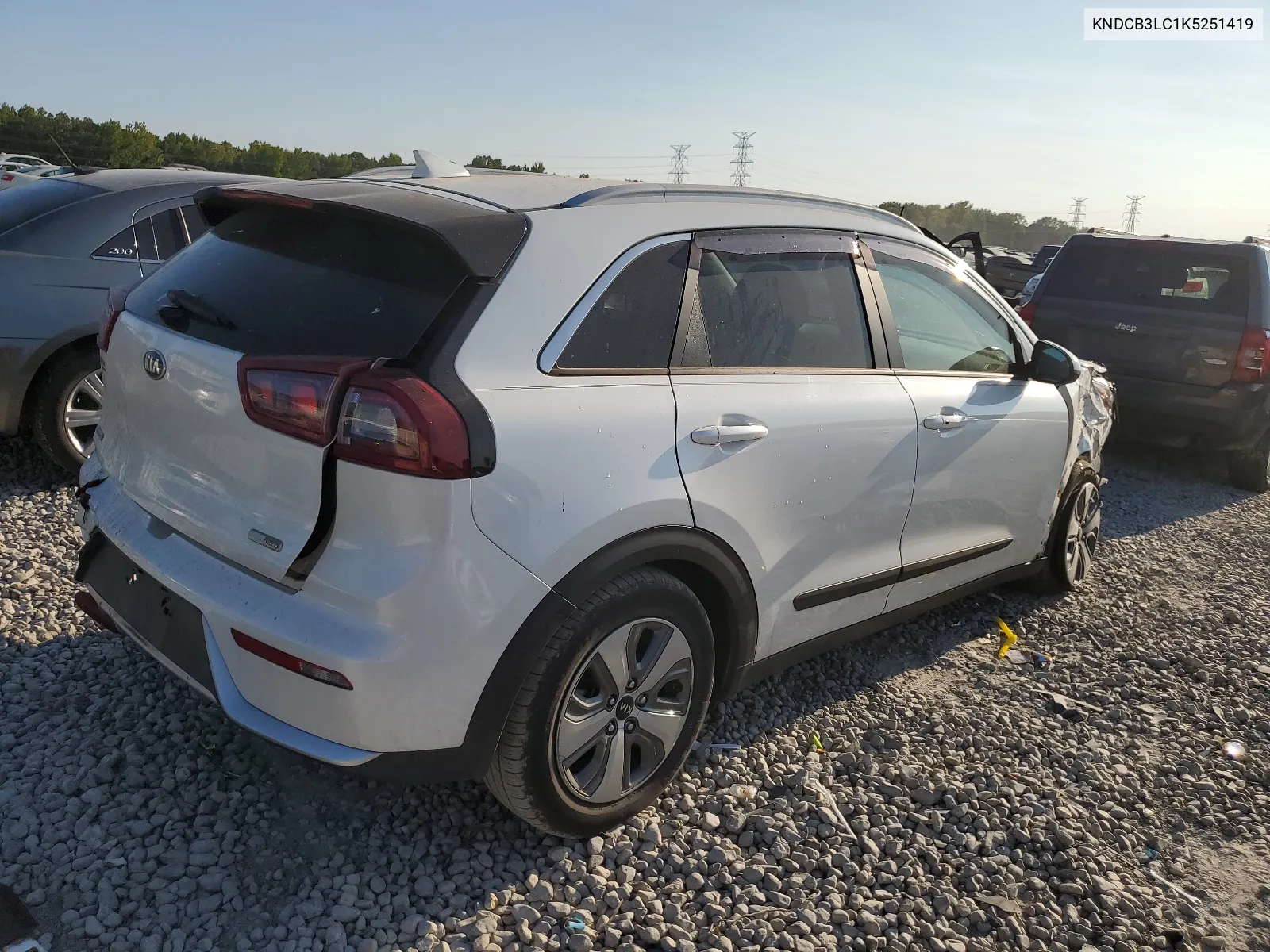 2019 Kia Niro Fe VIN: KNDCB3LC1K5251419 Lot: 66799814