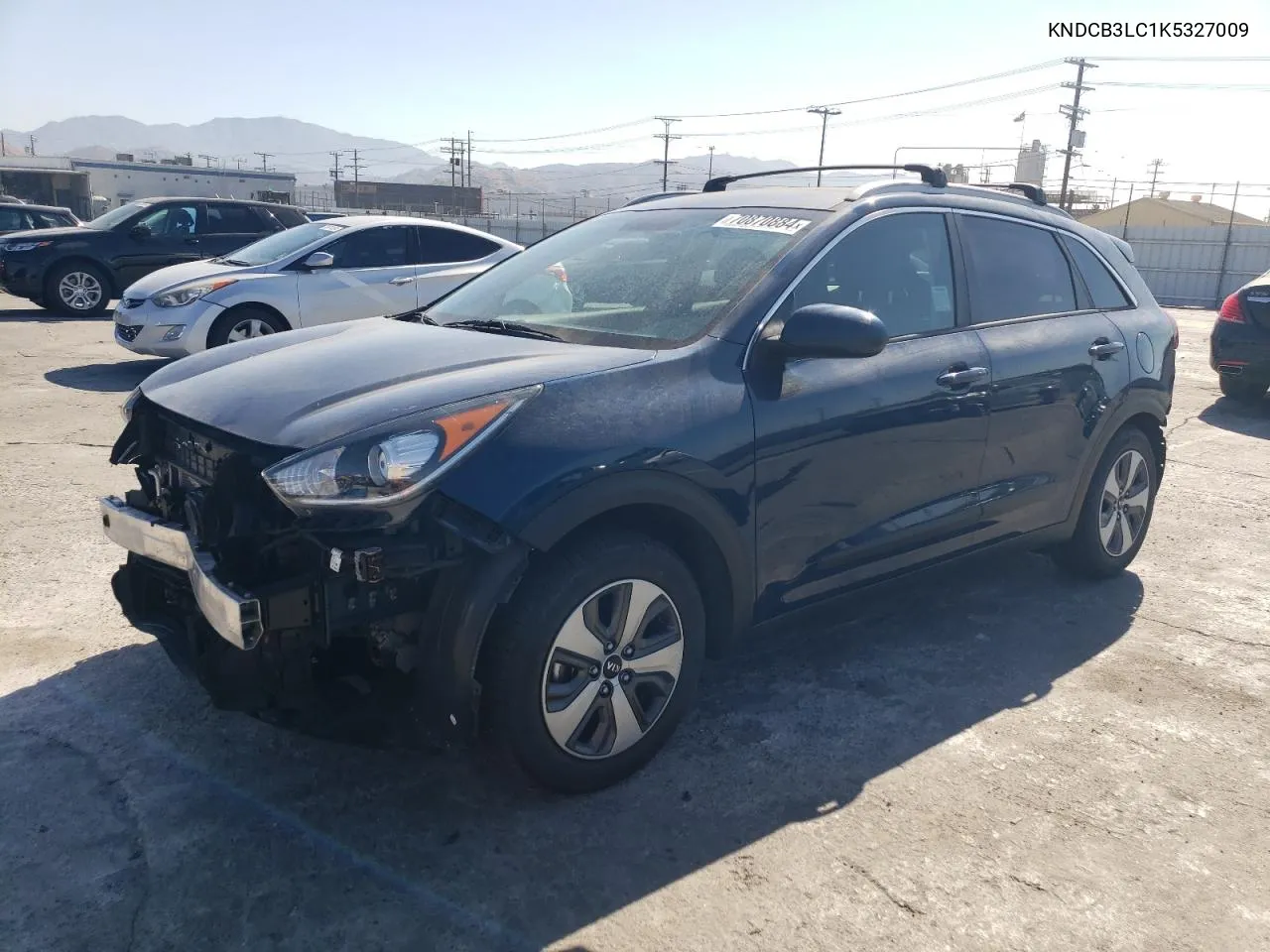 2019 Kia Niro Fe VIN: KNDCB3LC1K5327009 Lot: 70870884