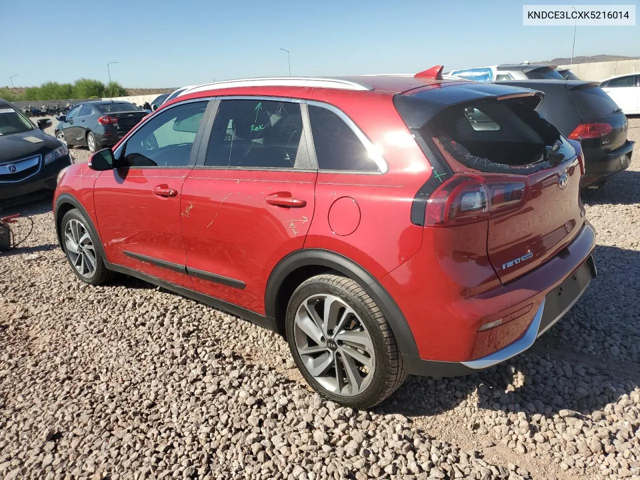 2019 Kia Niro Touring VIN: KNDCE3LCXK5216014 Lot: 72069594