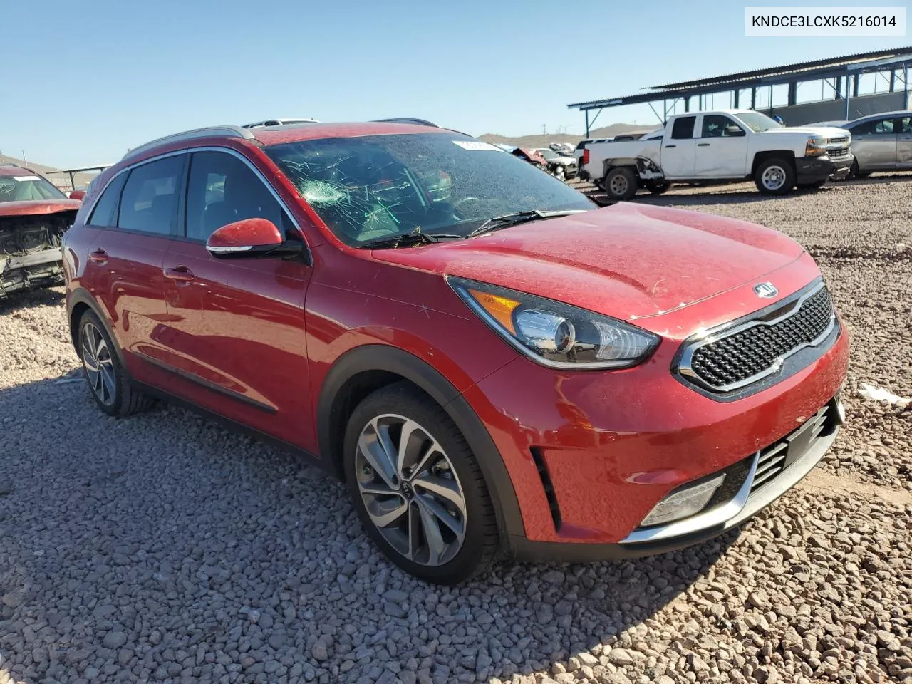 2019 Kia Niro Touring VIN: KNDCE3LCXK5216014 Lot: 72069594