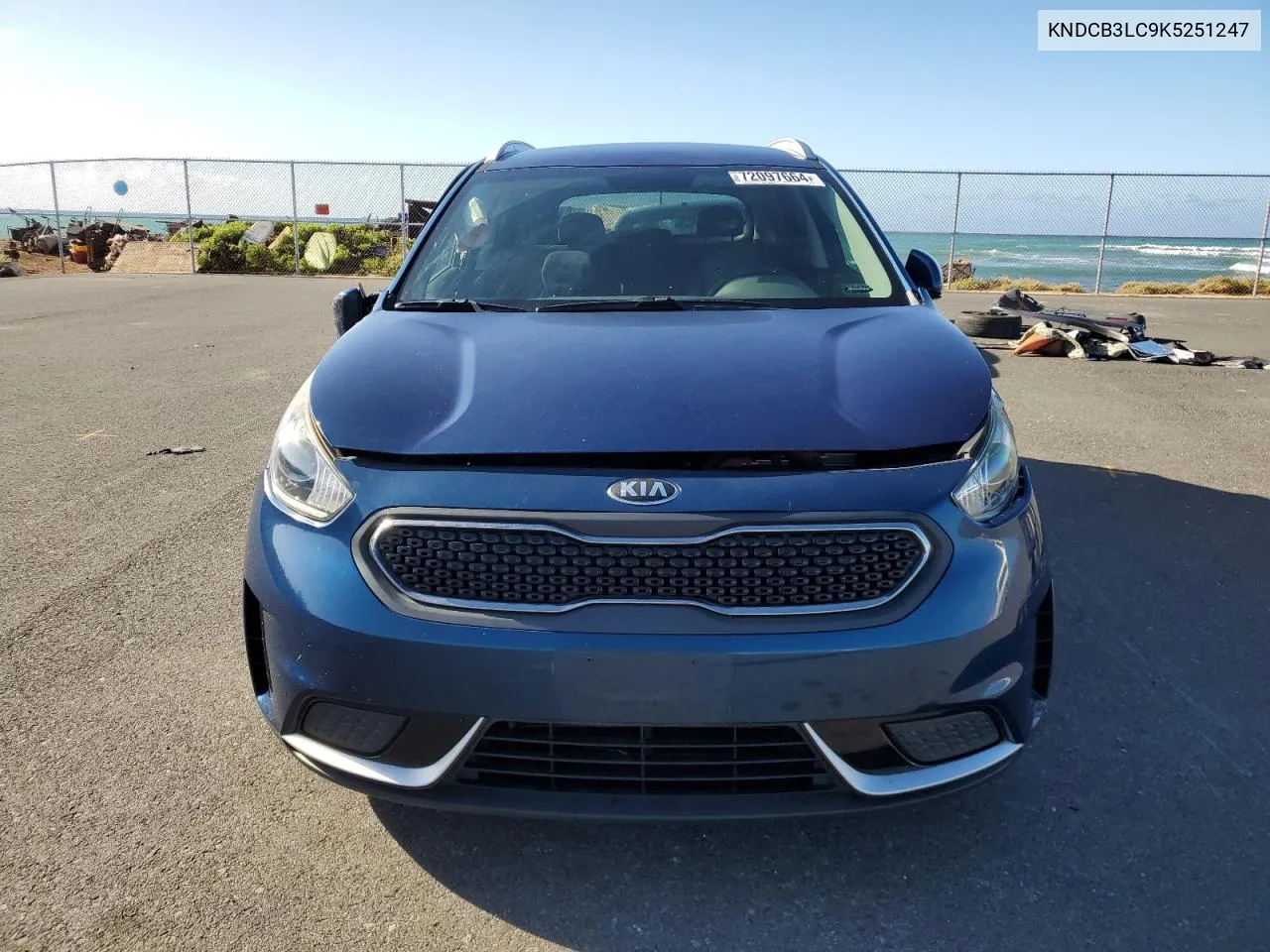 2019 Kia Niro Fe VIN: KNDCB3LC9K5251247 Lot: 72097664