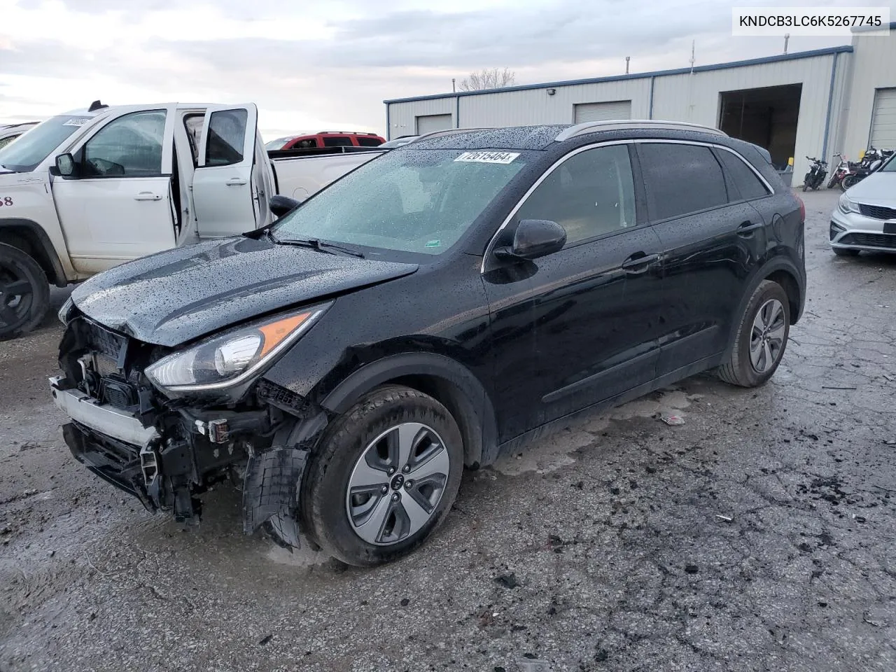 2019 Kia Niro Fe VIN: KNDCB3LC6K5267745 Lot: 72615464