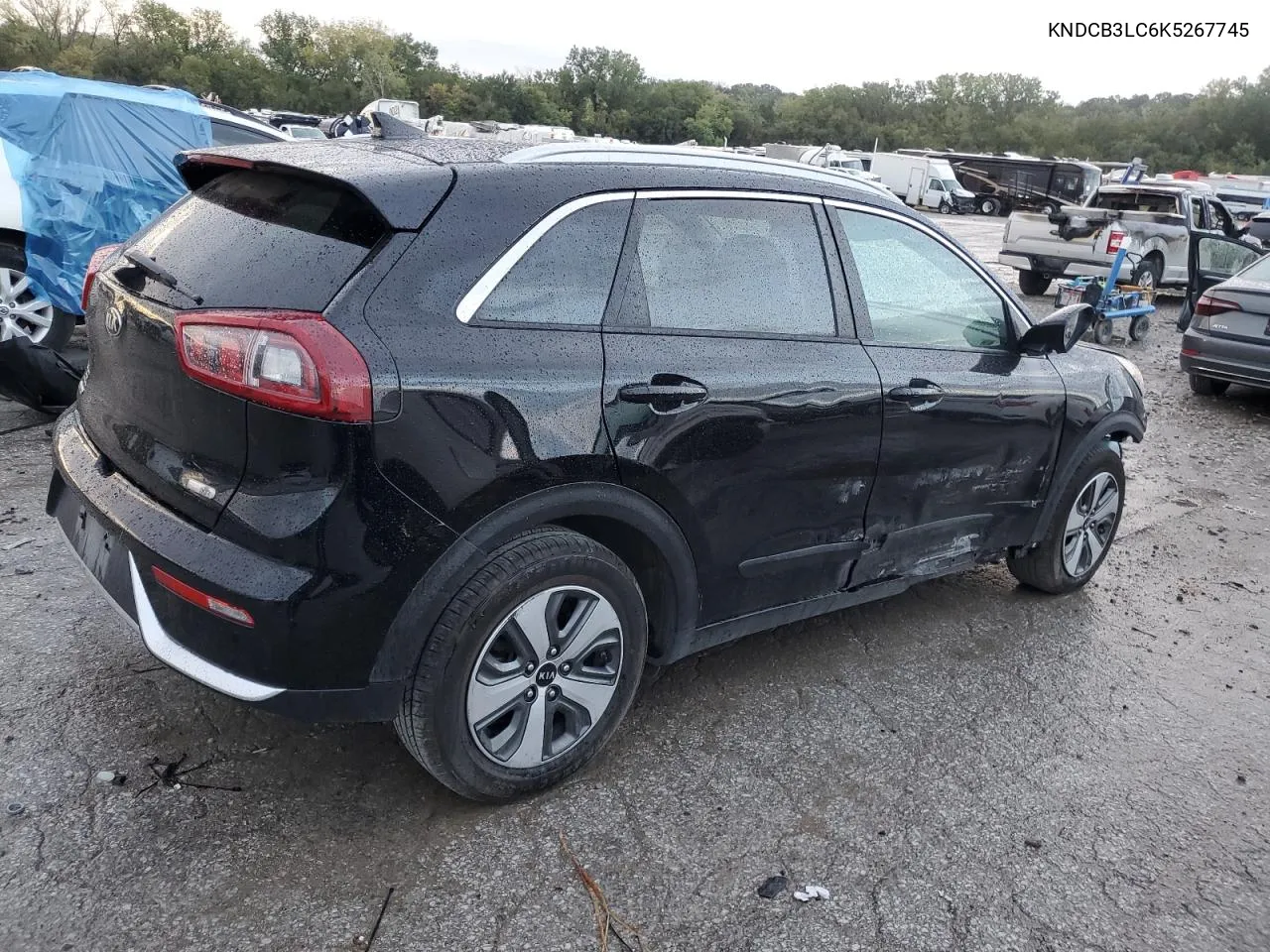 2019 Kia Niro Fe VIN: KNDCB3LC6K5267745 Lot: 72615464