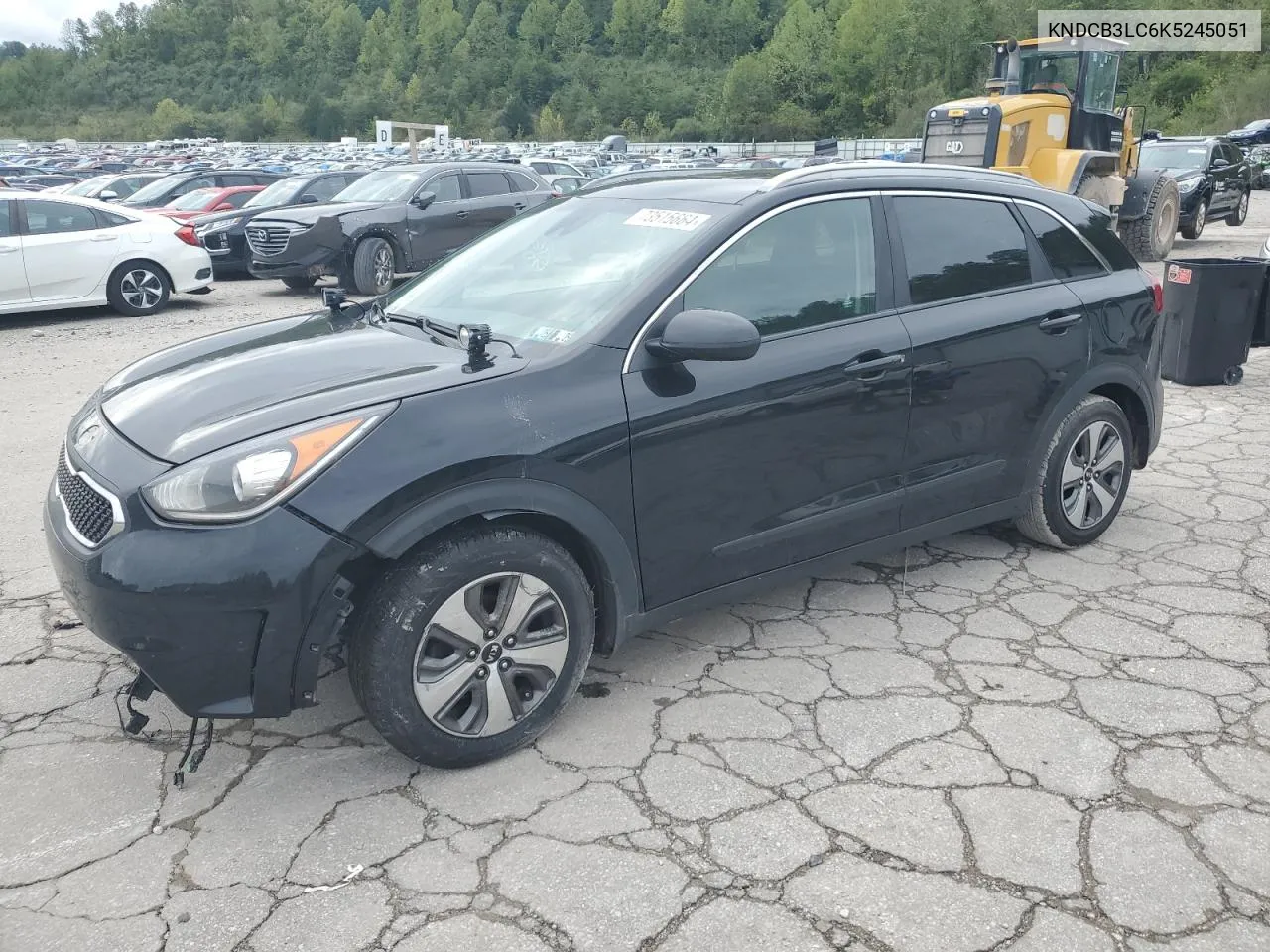 2019 Kia Niro Fe VIN: KNDCB3LC6K5245051 Lot: 73515664