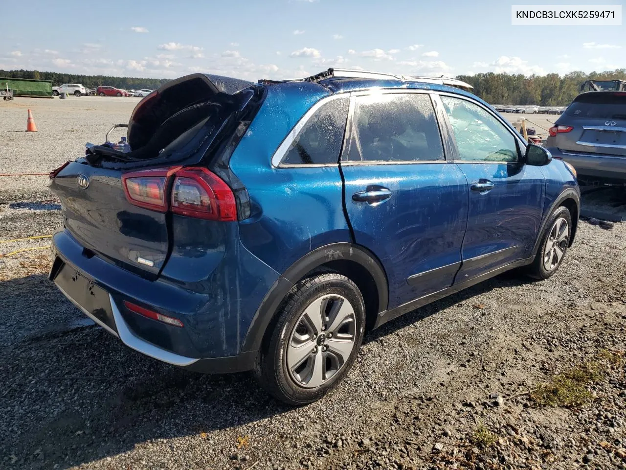 2019 Kia Niro Fe VIN: KNDCB3LCXK5259471 Lot: 73640364