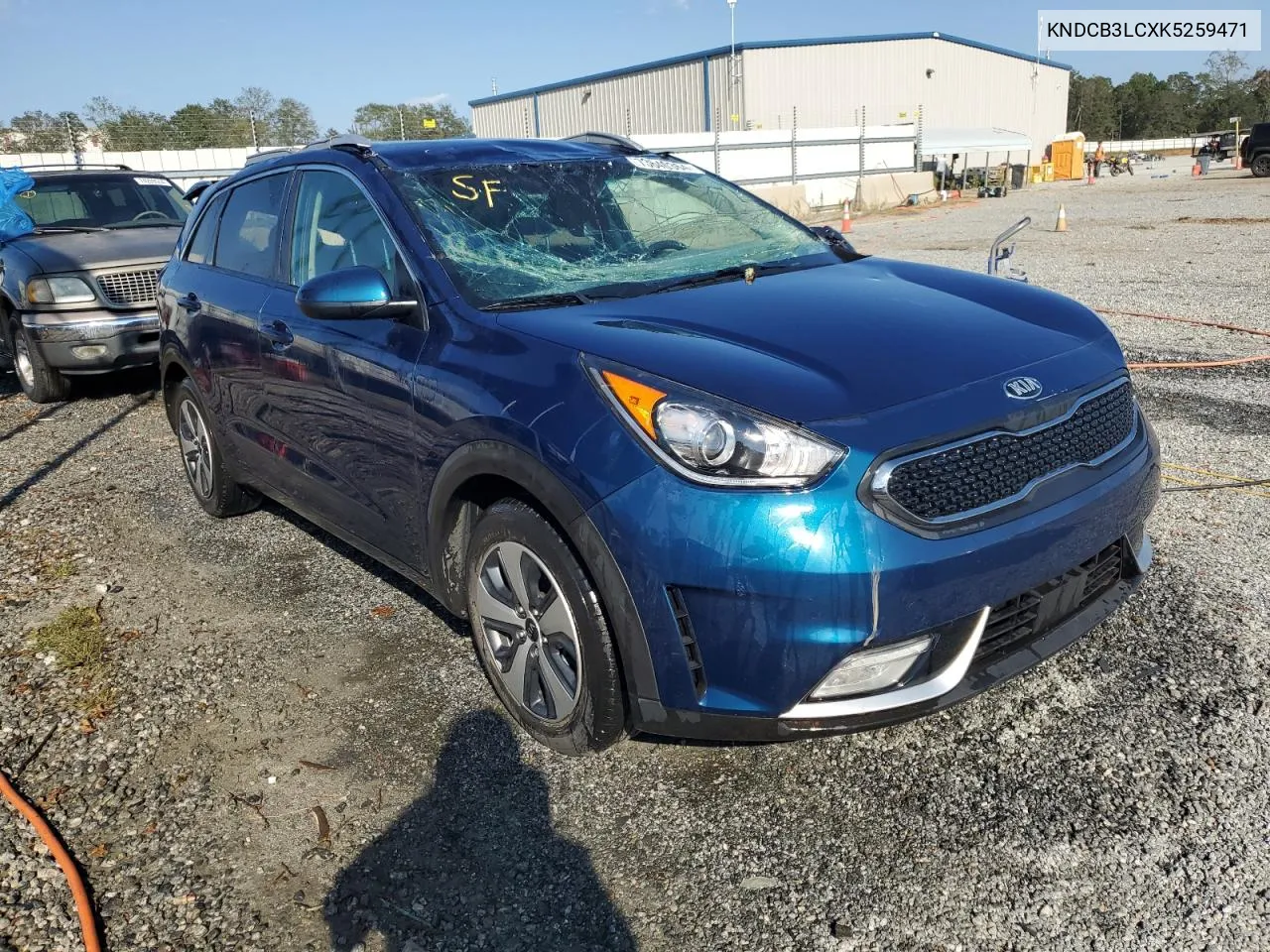 2019 Kia Niro Fe VIN: KNDCB3LCXK5259471 Lot: 73640364