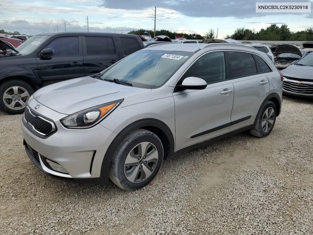 KNDCB3LC2K5230918 2019 Kia Niro Fe