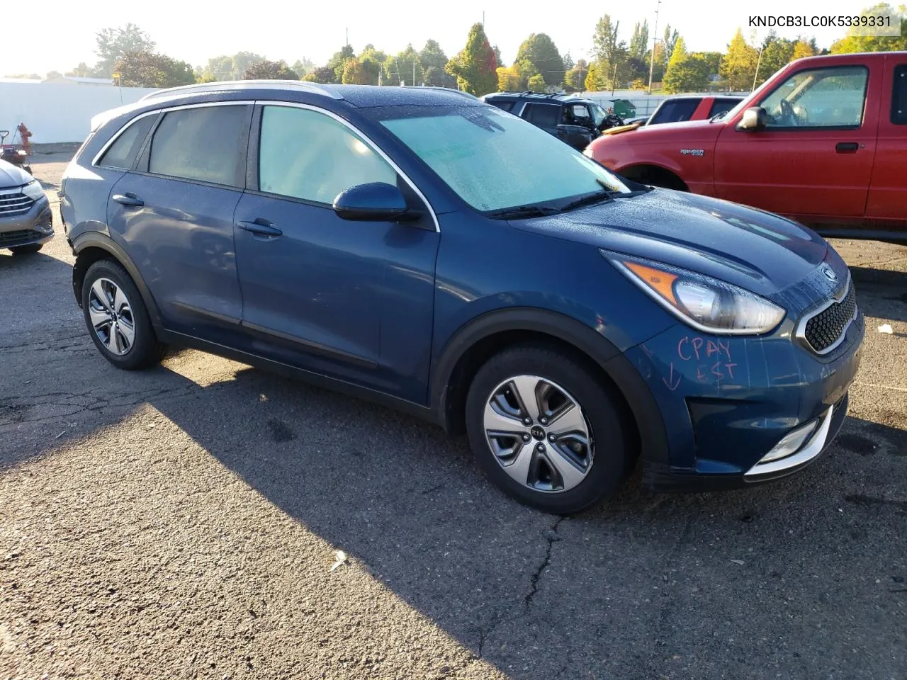 2019 Kia Niro Fe VIN: KNDCB3LC0K5339331 Lot: 74719194