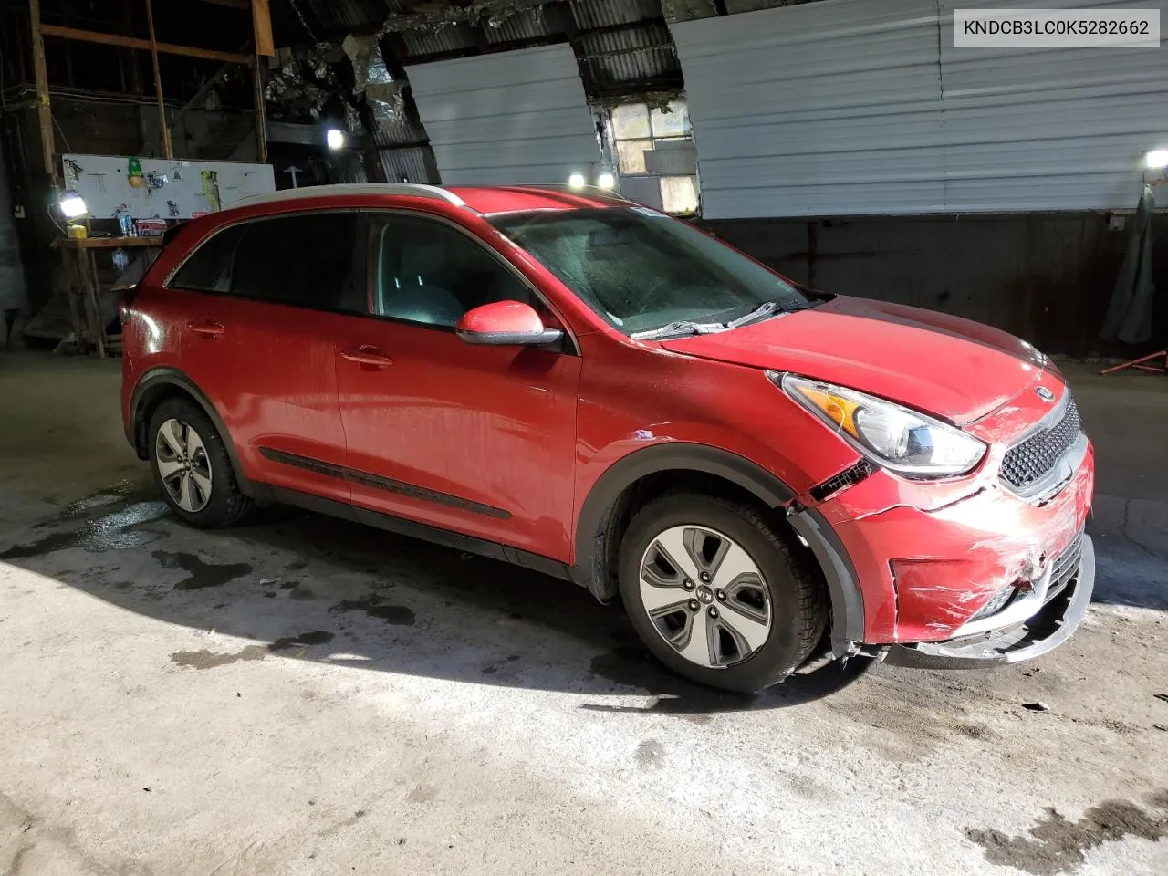 2019 Kia Niro Fe VIN: KNDCB3LC0K5282662 Lot: 75306874