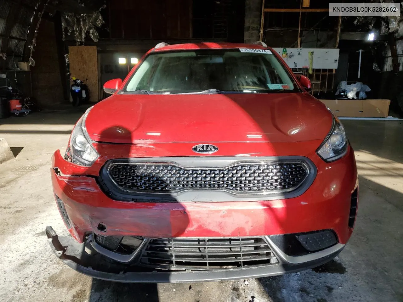 2019 Kia Niro Fe VIN: KNDCB3LC0K5282662 Lot: 75306874