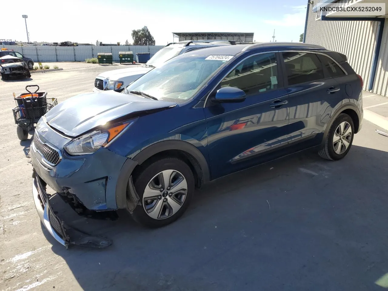 2019 Kia Niro Fe VIN: KNDCB3LCXK5252049 Lot: 75704524