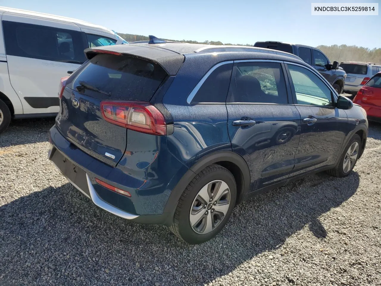 2019 Kia Niro Fe VIN: KNDCB3LC3K5259814 Lot: 75706554