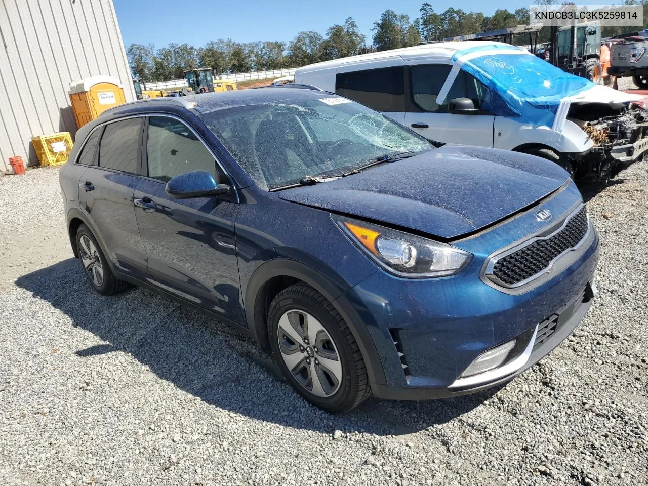 2019 Kia Niro Fe VIN: KNDCB3LC3K5259814 Lot: 75706554