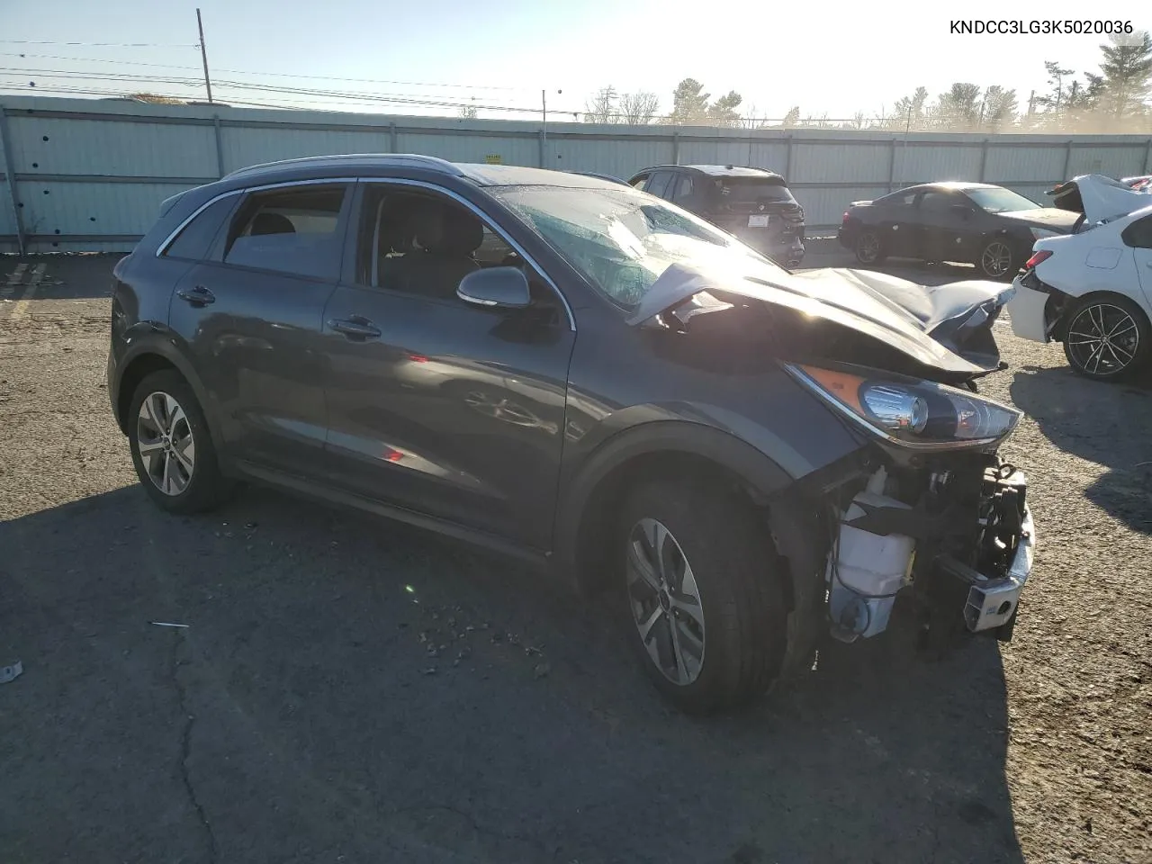 2019 Kia Niro Ex VIN: KNDCC3LG3K5020036 Lot: 76416894