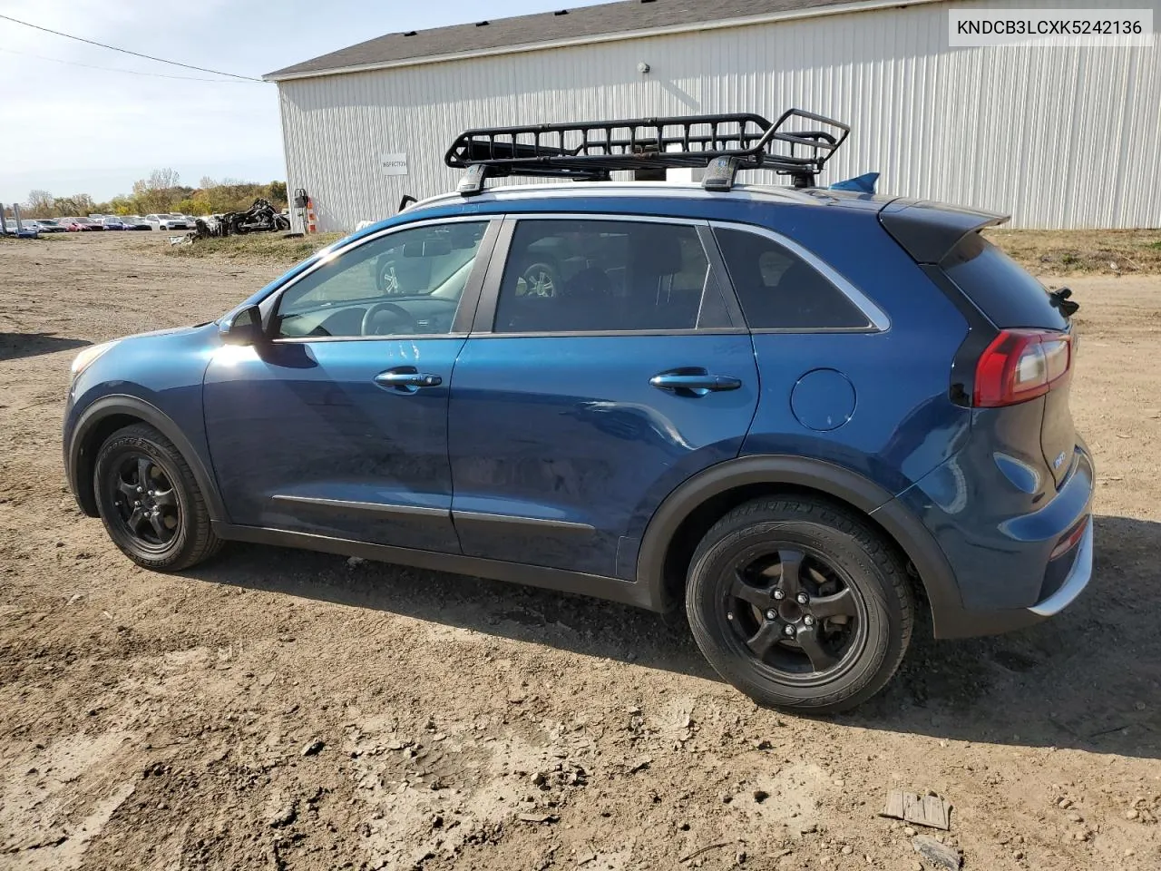 2019 Kia Niro Fe VIN: KNDCB3LCXK5242136 Lot: 77083814