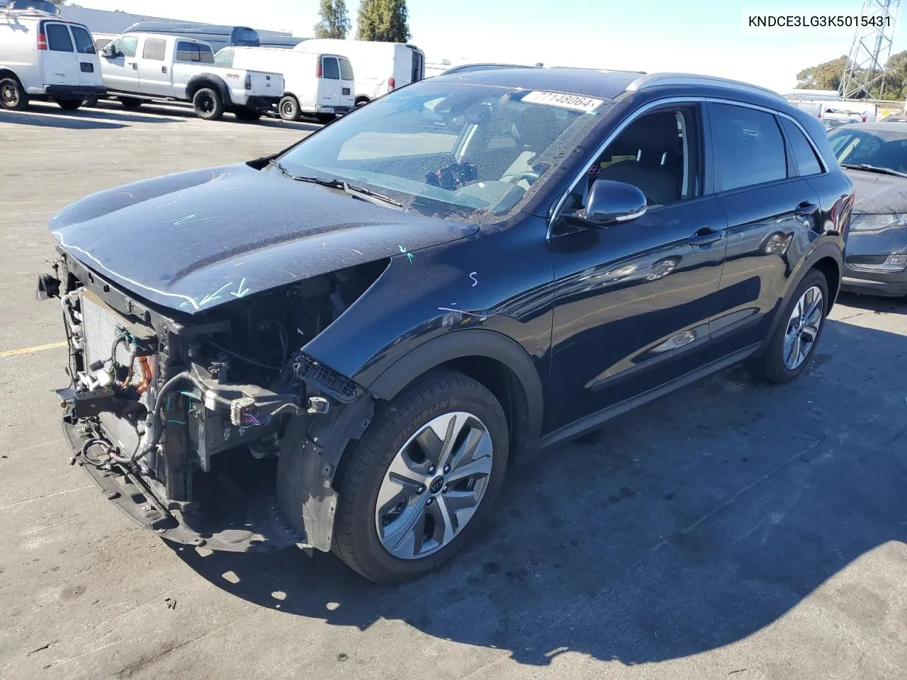 2019 Kia Niro Ex Premium VIN: KNDCE3LG3K5015431 Lot: 77148064