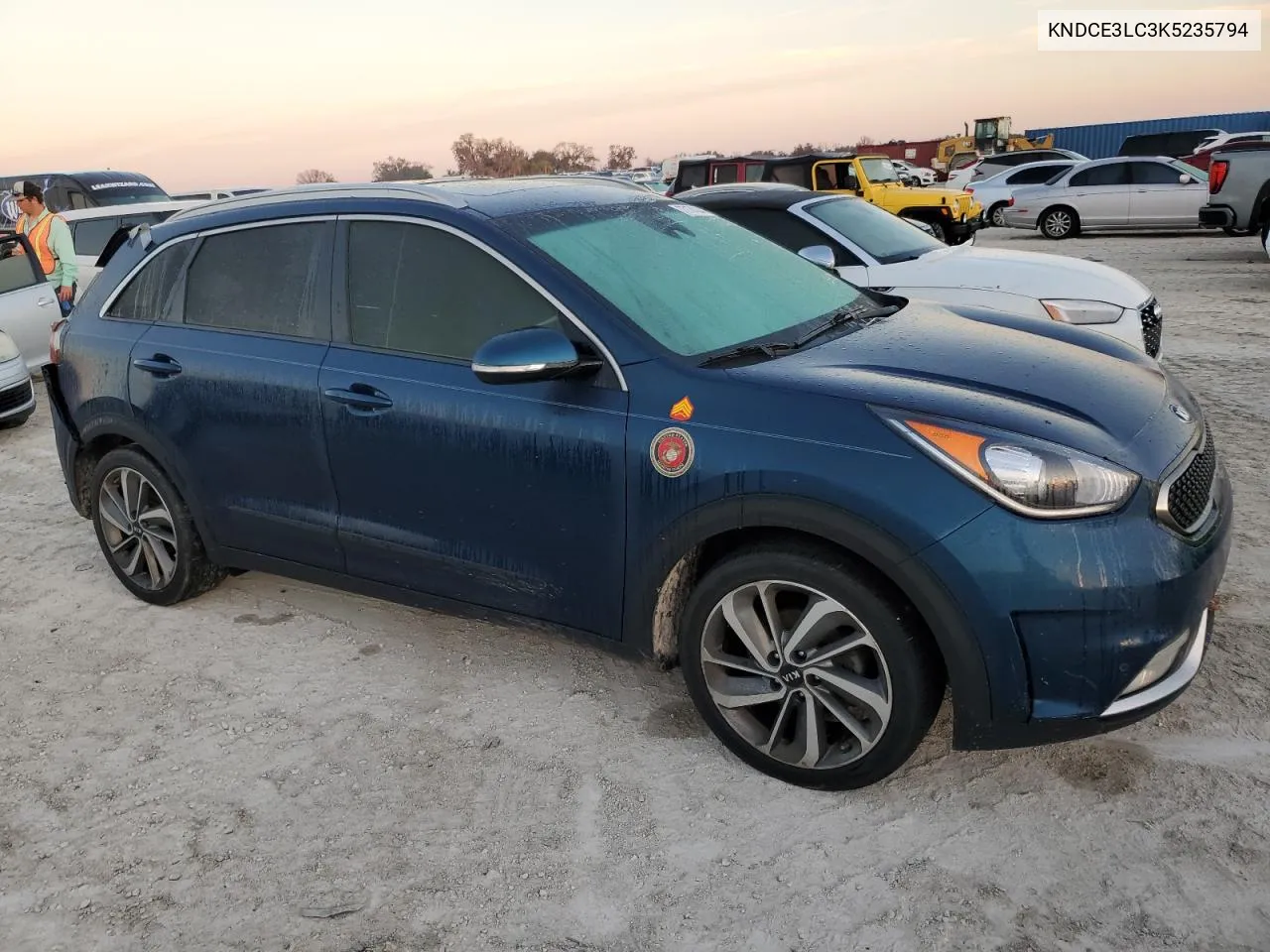 2019 Kia Niro Touring VIN: KNDCE3LC3K5235794 Lot: 77174244