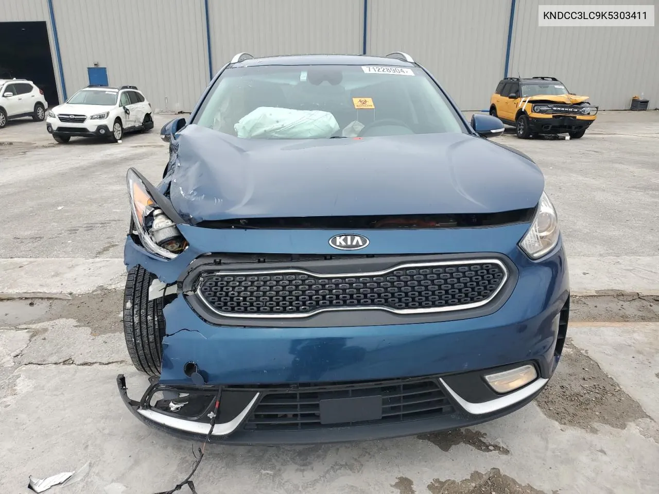 2019 Kia Niro Ex VIN: KNDCC3LC9K5303411 Lot: 77448174