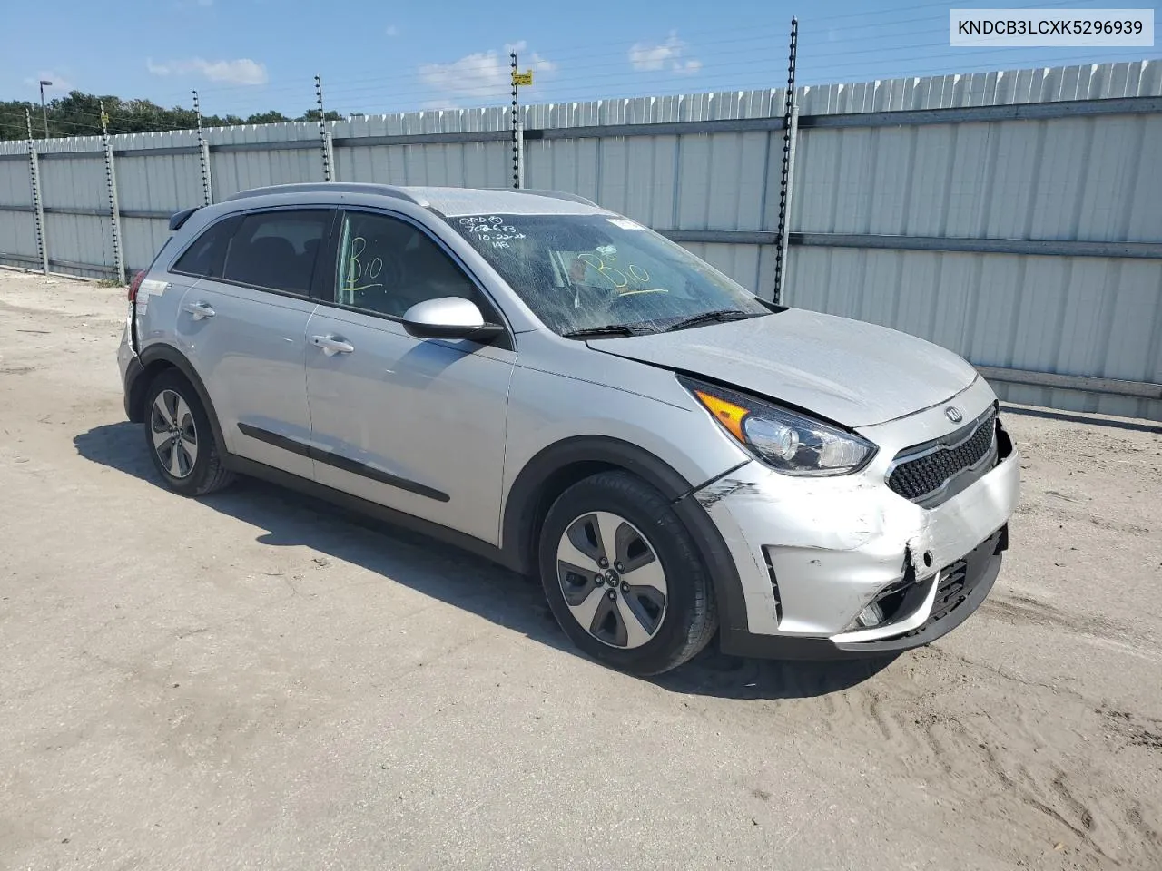 2019 Kia Niro Fe VIN: KNDCB3LCXK5296939 Lot: 77917834