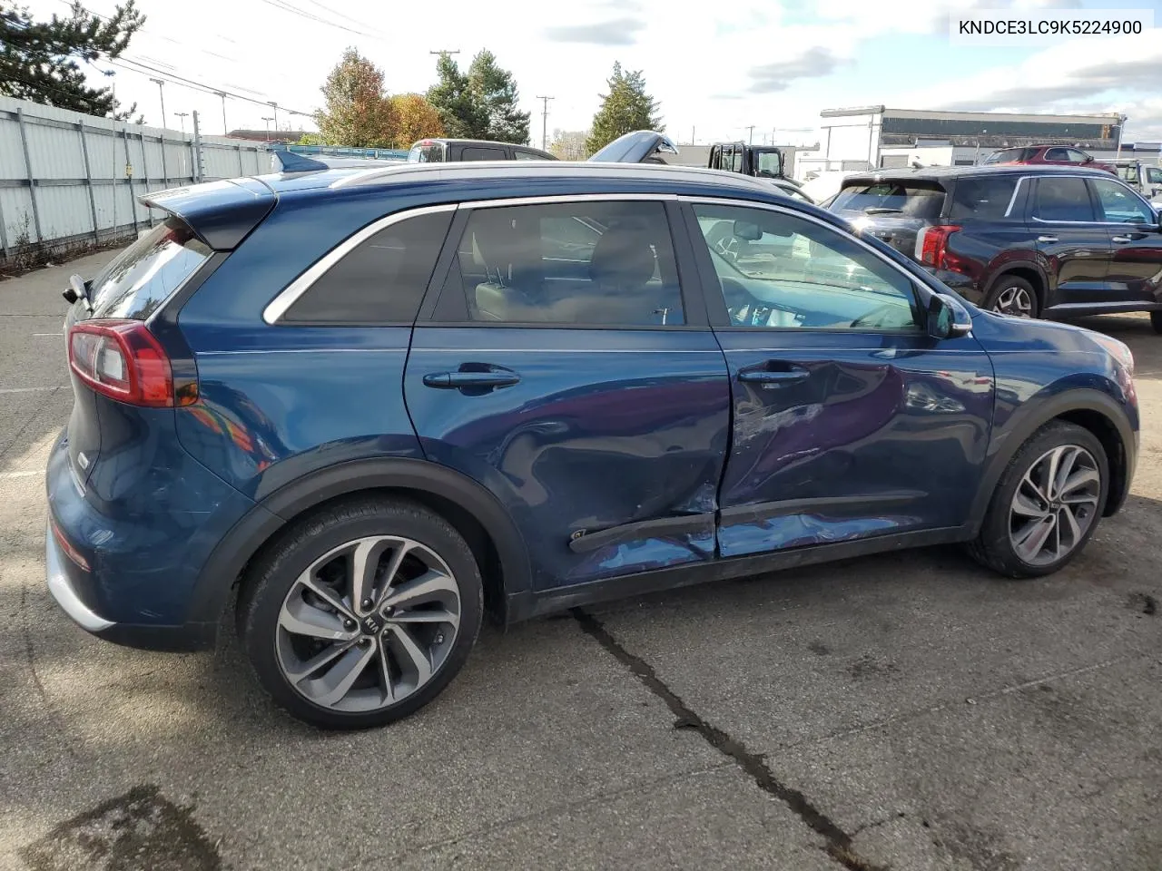 2019 Kia Niro Touring VIN: KNDCE3LC9K5224900 Lot: 79088154