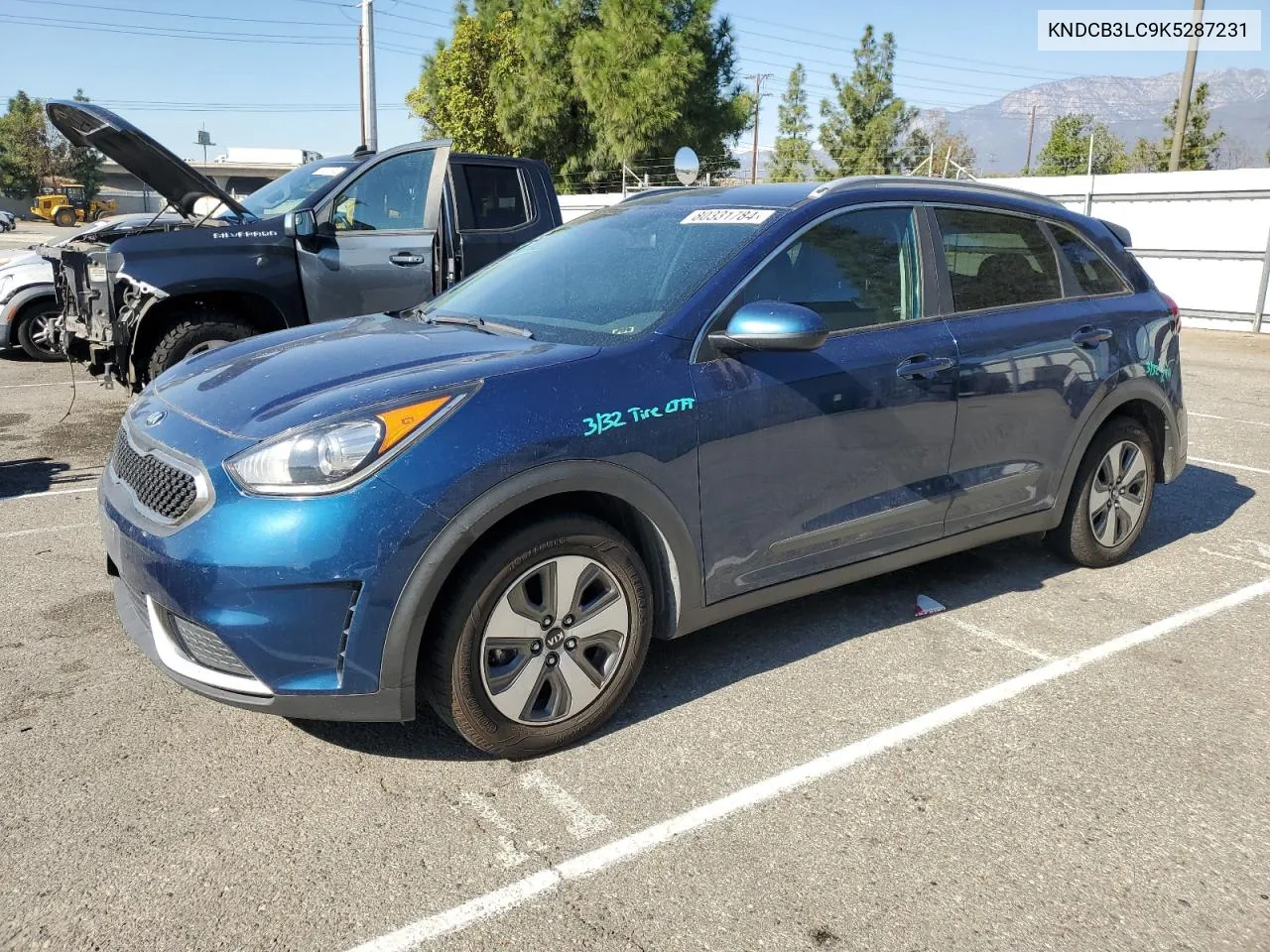 2019 Kia Niro Fe VIN: KNDCB3LC9K5287231 Lot: 80331784