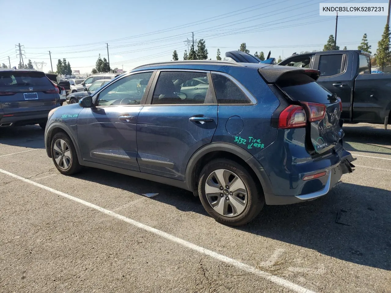 2019 Kia Niro Fe VIN: KNDCB3LC9K5287231 Lot: 80331784