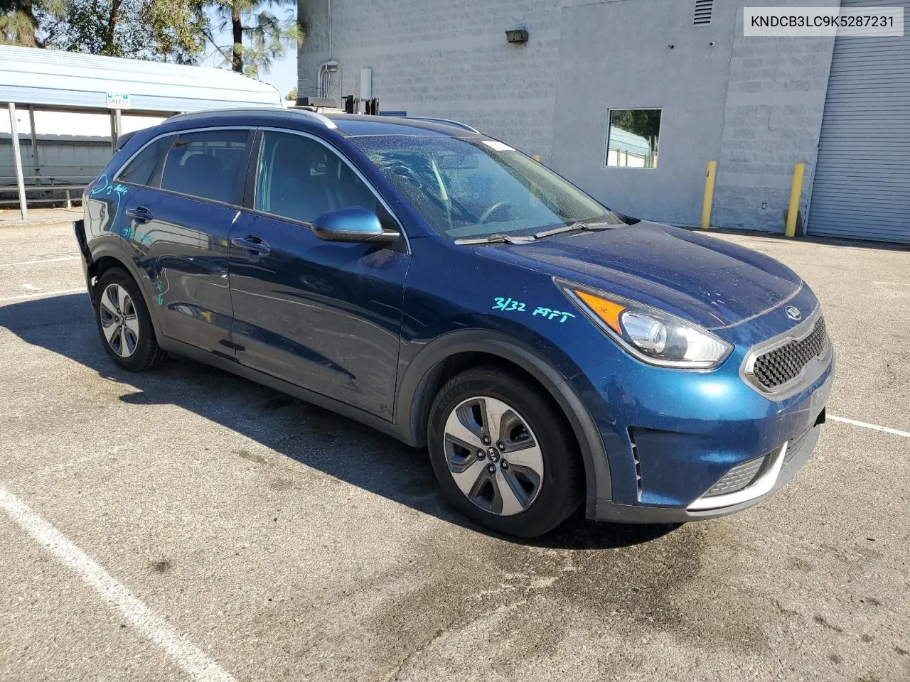 2019 Kia Niro Fe VIN: KNDCB3LC9K5287231 Lot: 80331784