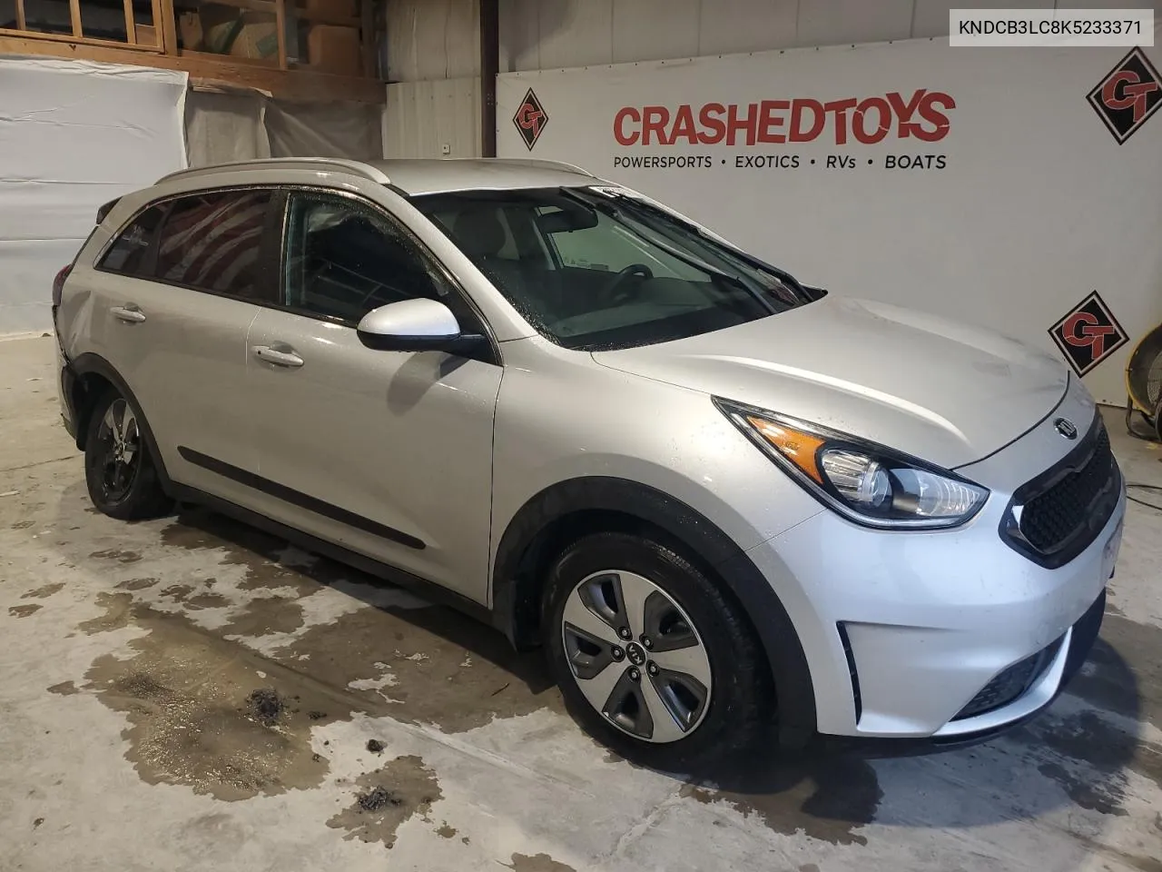 2019 Kia Niro Fe VIN: KNDCB3LC8K5233371 Lot: 80851414