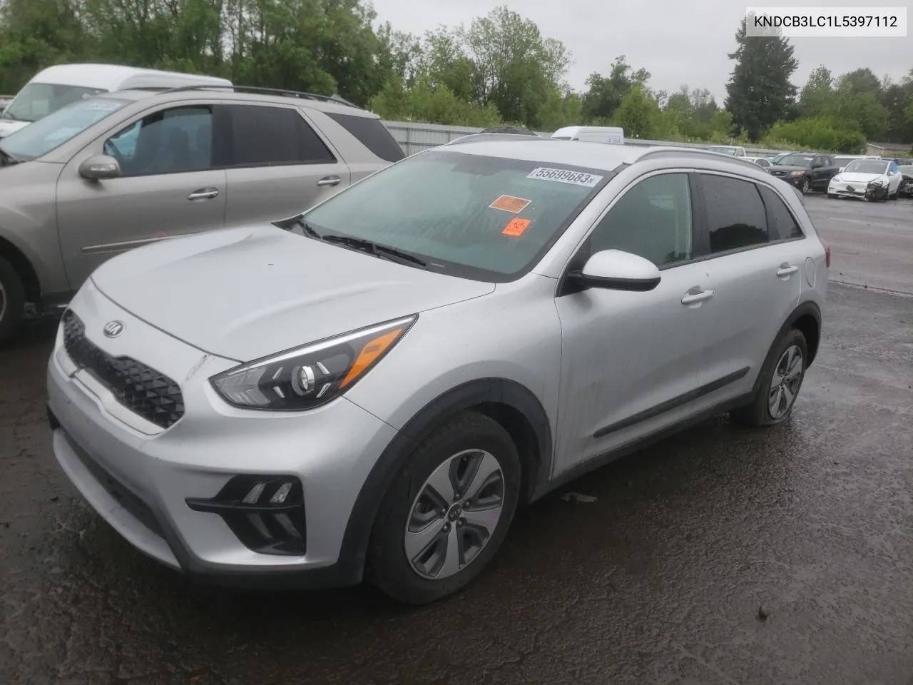 2020 Kia Niro Lx VIN: KNDCB3LC1L5397112 Lot: 55699683