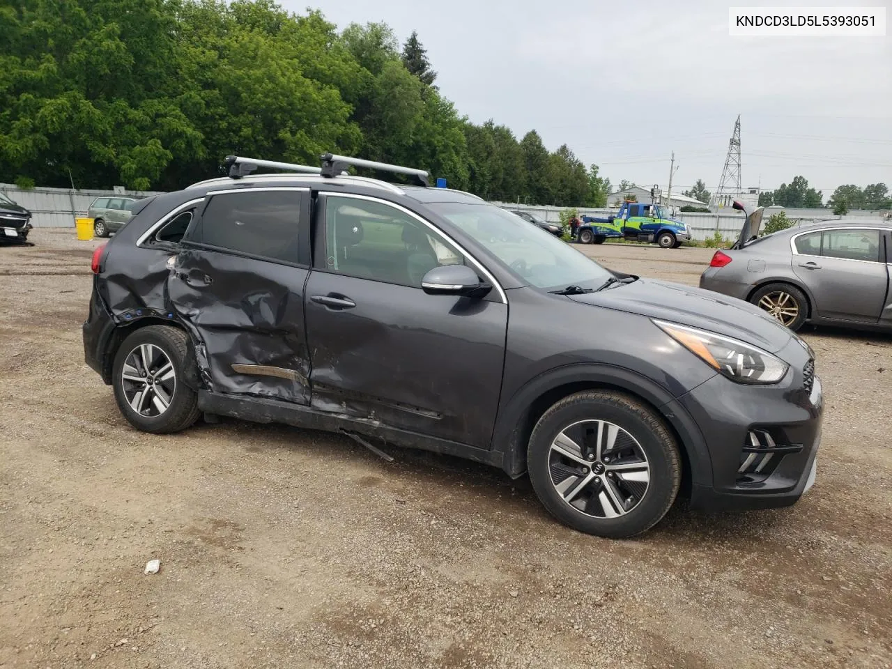 2020 Kia Niro Ex VIN: KNDCD3LD5L5393051 Lot: 56543833