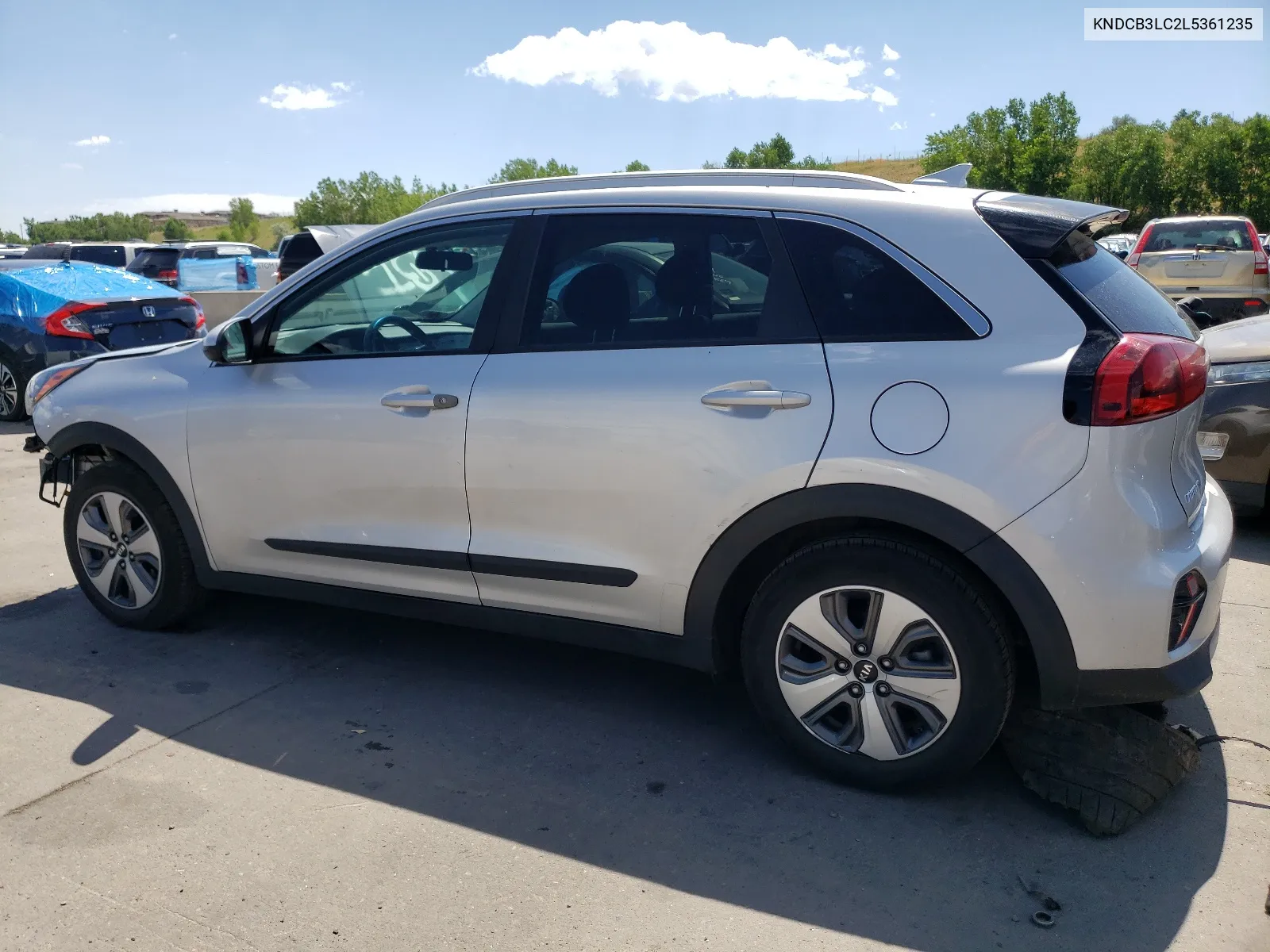 2020 Kia Niro Lx VIN: KNDCB3LC2L5361235 Lot: 61656104