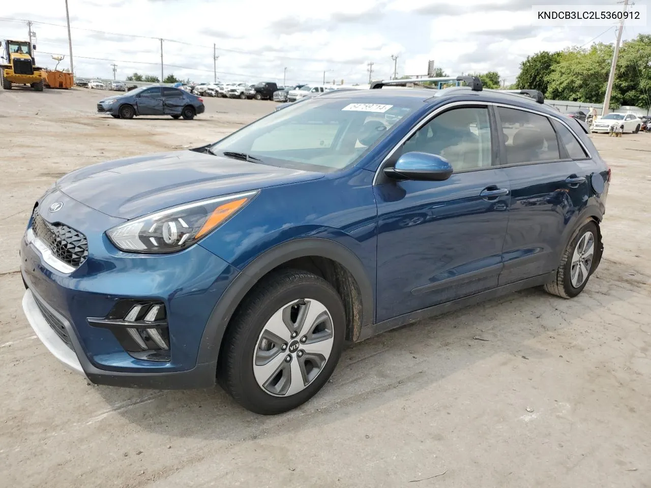 2020 Kia Niro Lx VIN: KNDCB3LC2L5360912 Lot: 64759714