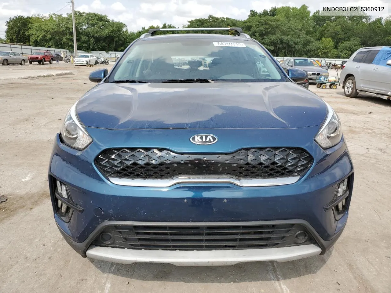 2020 Kia Niro Lx VIN: KNDCB3LC2L5360912 Lot: 64759714