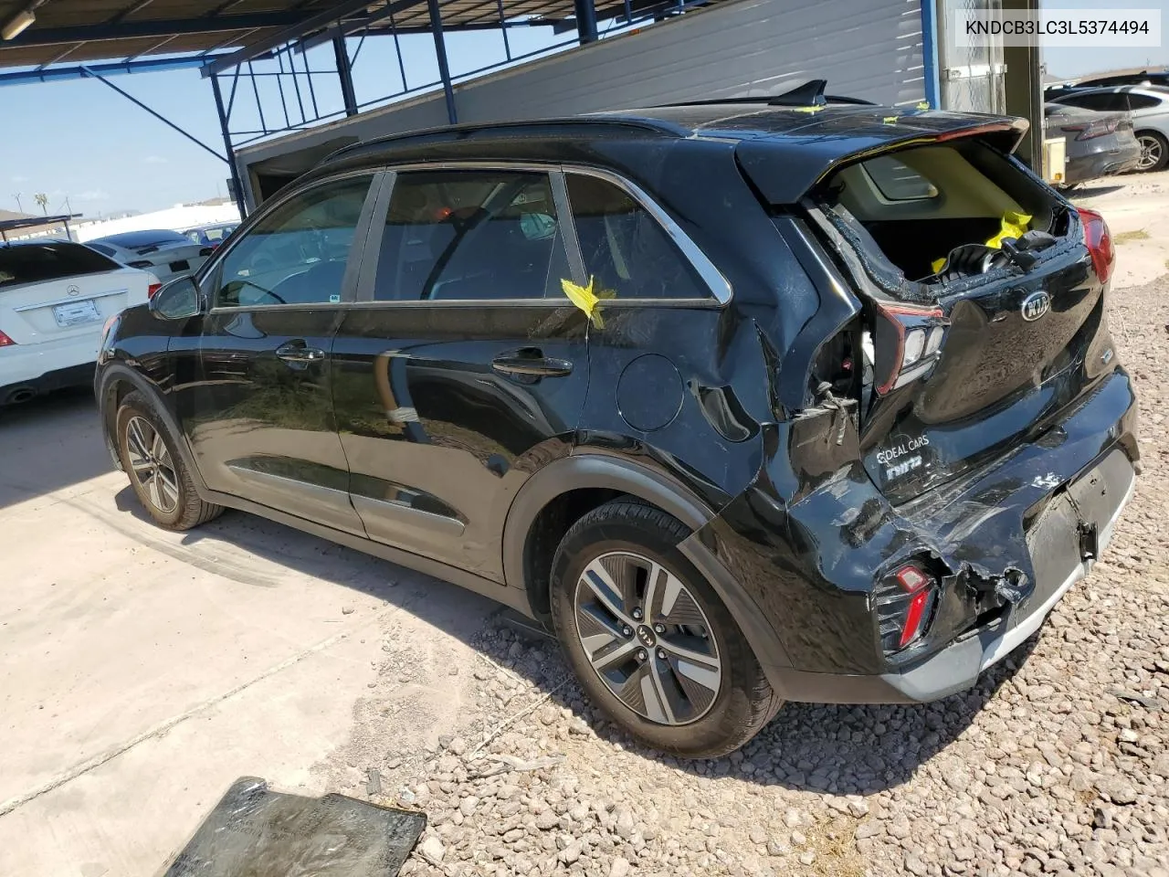 2020 Kia Niro Lx VIN: KNDCB3LC3L5374494 Lot: 70278694