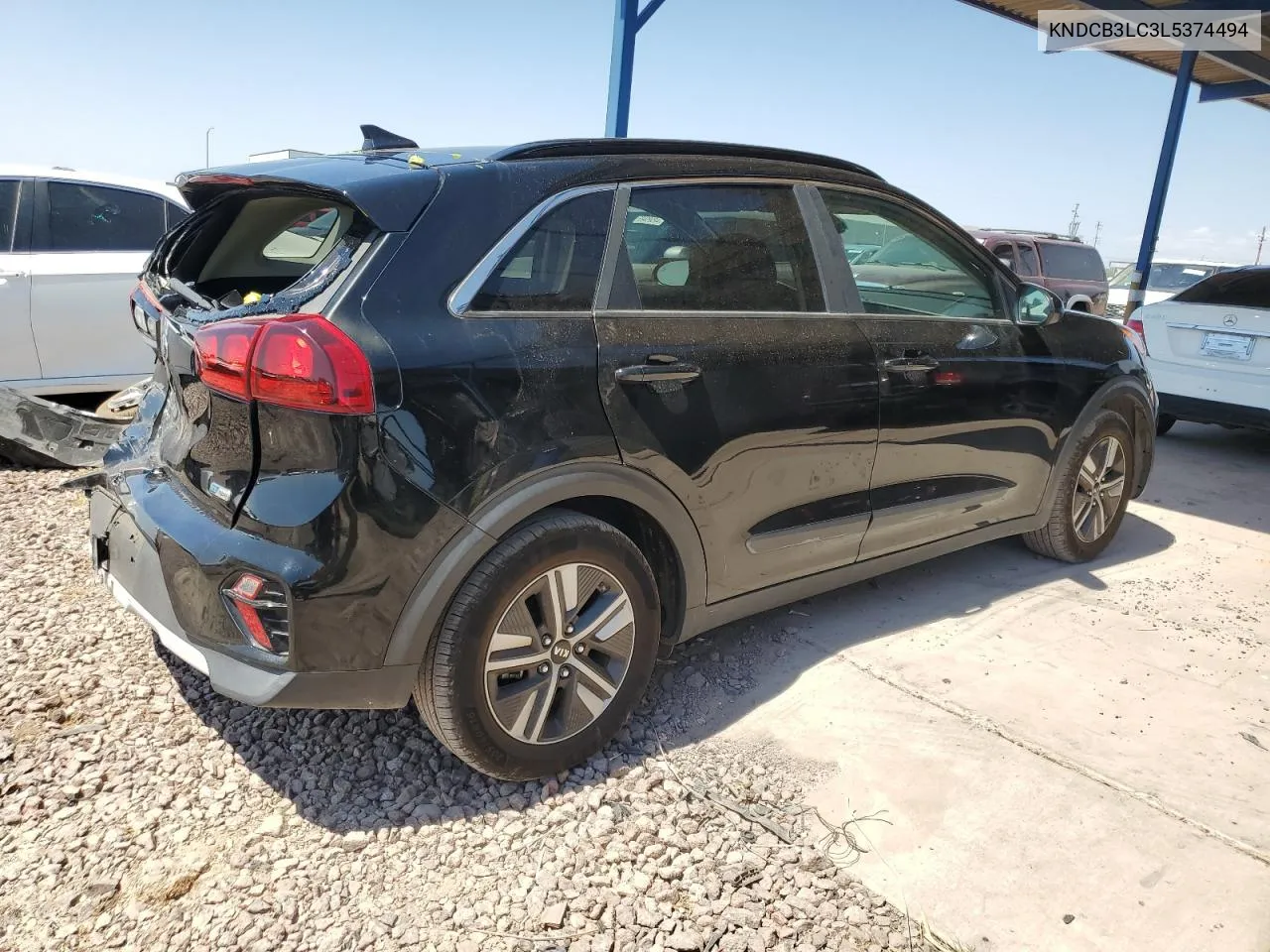 2020 Kia Niro Lx VIN: KNDCB3LC3L5374494 Lot: 70278694