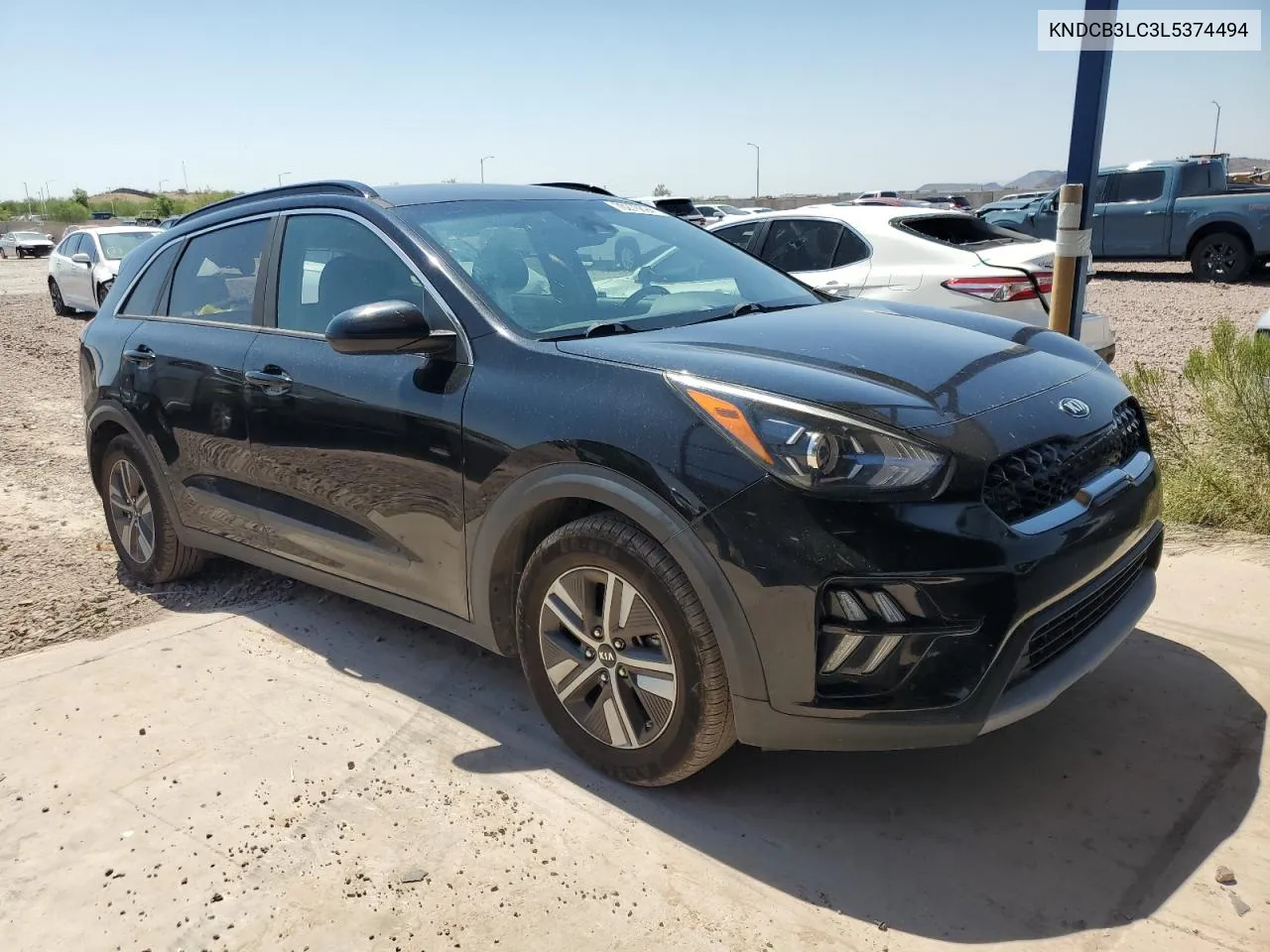 2020 Kia Niro Lx VIN: KNDCB3LC3L5374494 Lot: 70278694